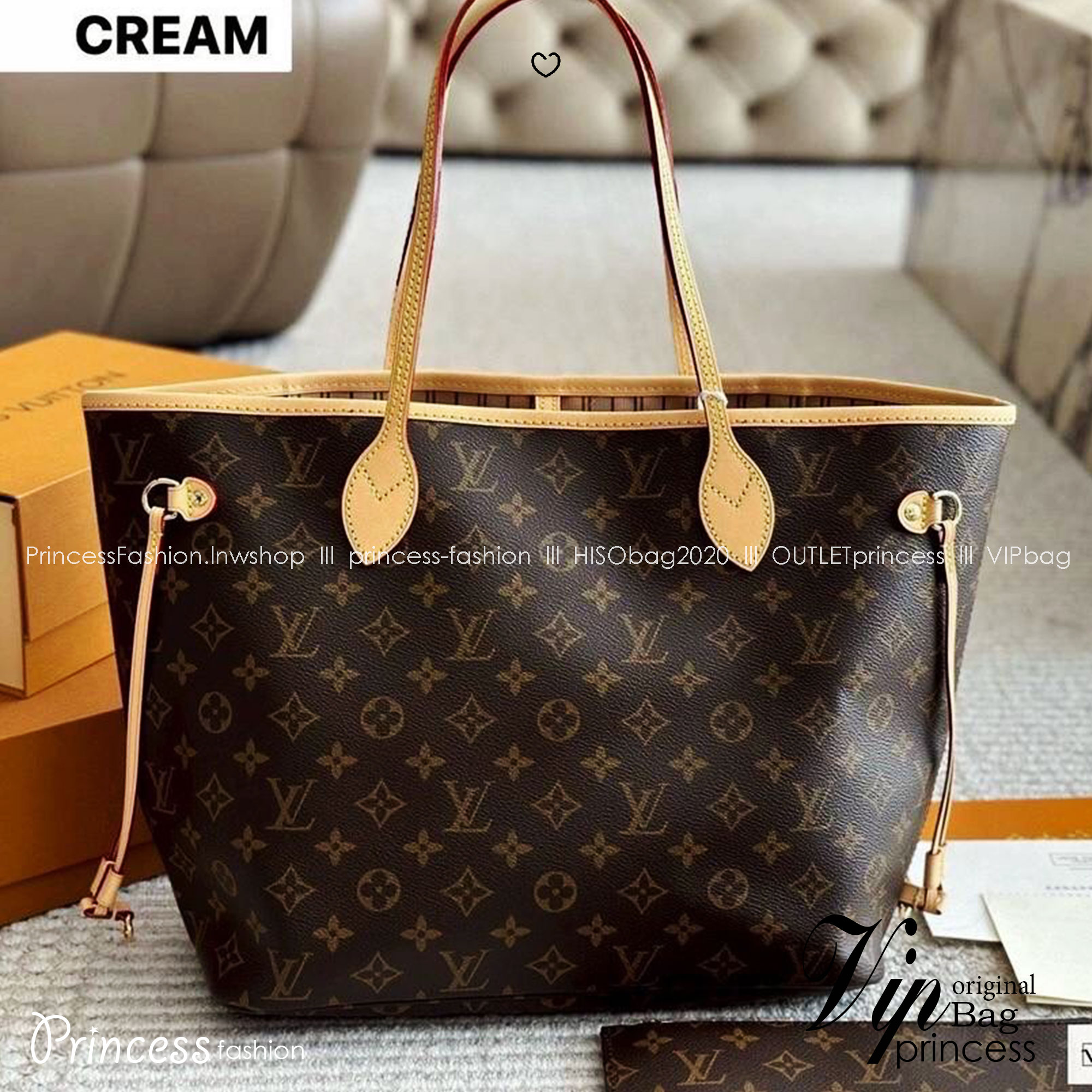 LV Neverfull MM bag กระเป๋าสะพายทรโท้ทใบใหญ่ ขนาดยอดนิยมจุของได้เยอะ มาพร้อมใบลูก สะพายไปเที่ยวต่างจังหวัดคือดีงามมากจ้า หรือจะสะพายไปทำงาน ไปต่างประเทศก็สะดวก ราคาสุดคุ้ม จับจองเป็นเจ้าของได้เลยตอนนี้จัด!!