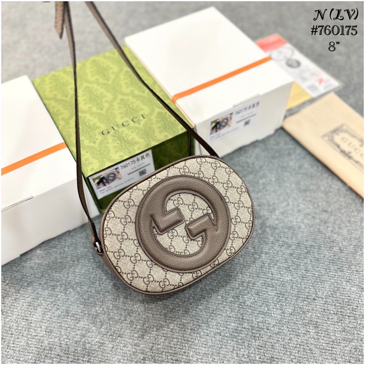 Gucci Ophidia GG Mini Round Shoulder Bag / GUCCI BAG พร้อมส่ง 2 สี กระเป๋าสะพายทรงกลมรีคลาสสิค สวยอยู่ทรง โดดเด่นด้วยโลโก้จั้มโบ้ด้านหน้า ภายในเป็นช่องโล่ง จุได้แบบกำลังดี
