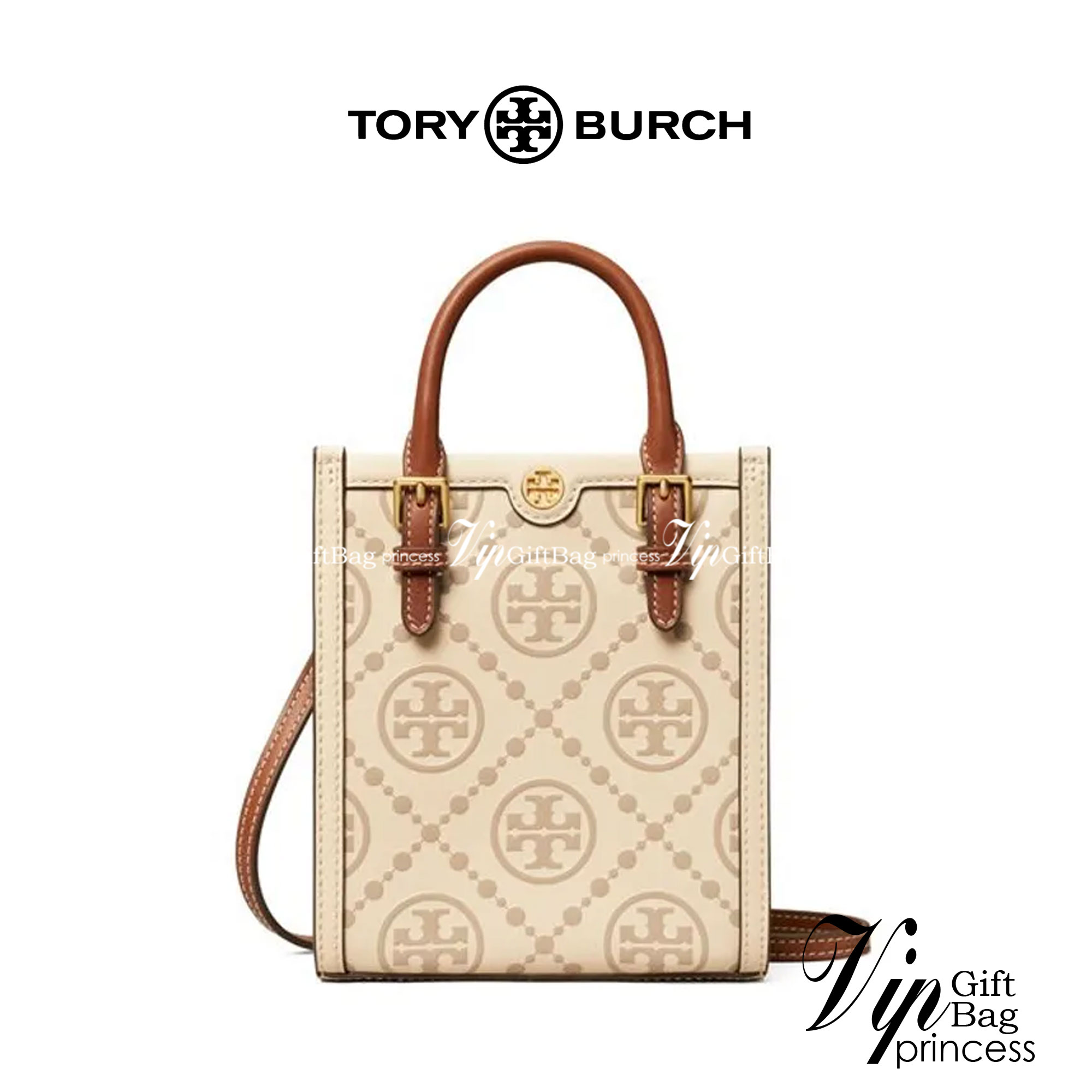 สีใหม่ล่าสุด ผู้ดีมาเลยยจ้าา จำนวนจำกัด! TORY BURCH T MONOGRAM CONTRAST EMBOSSED MINI TOTE 🥂พร้อมส่ง มาอัพลุคให้ดูดีไปพร้อมๆกัน กับกระเป๋าทรงTote ที่ไม่ว่าวันไหนๆ ใบนี้เอาอยู่เลยค่ะ