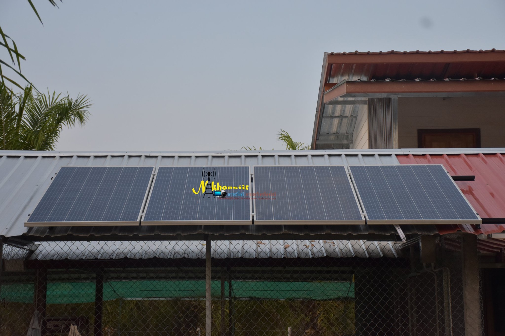 HYBRID SOLAR OFFGRID 1kWp ราคาพร้อมติดตั้งพื้นที่ไม่มีไฟฟ้า บ้านสวน บ้านพักตากอากาศ