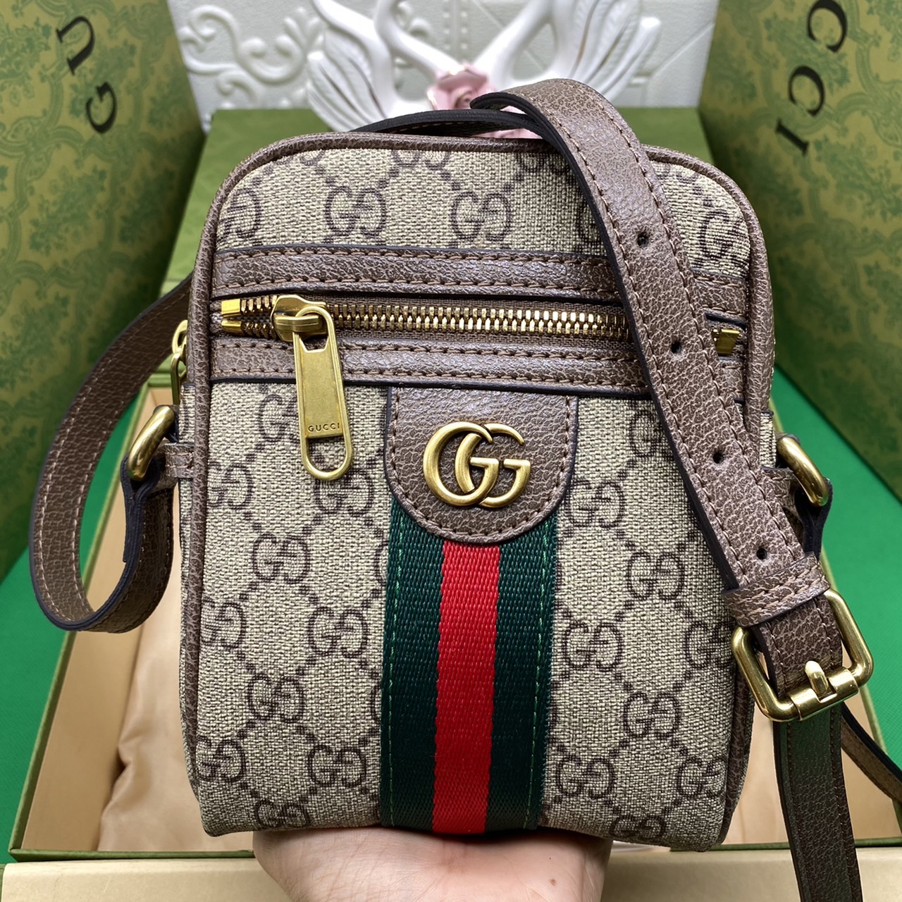 หนังแท้ GUCCI Ophidia GG shoulder bag พร้อมส่งที่ไทย