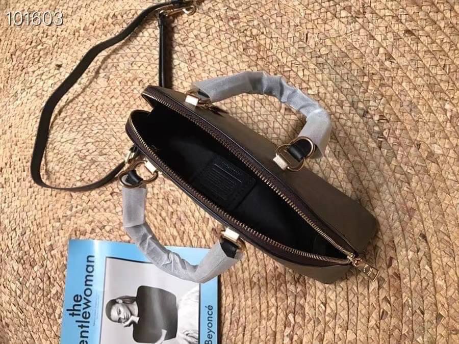 Coach KATY SATCHEL IN SIGNATURE CANVAS (COACH 2558)