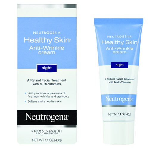 (Pre-order) Neutrogena Healthy Skin Anti-Wrinkle Cream, Night Formula 1.4 oz (40 g)
