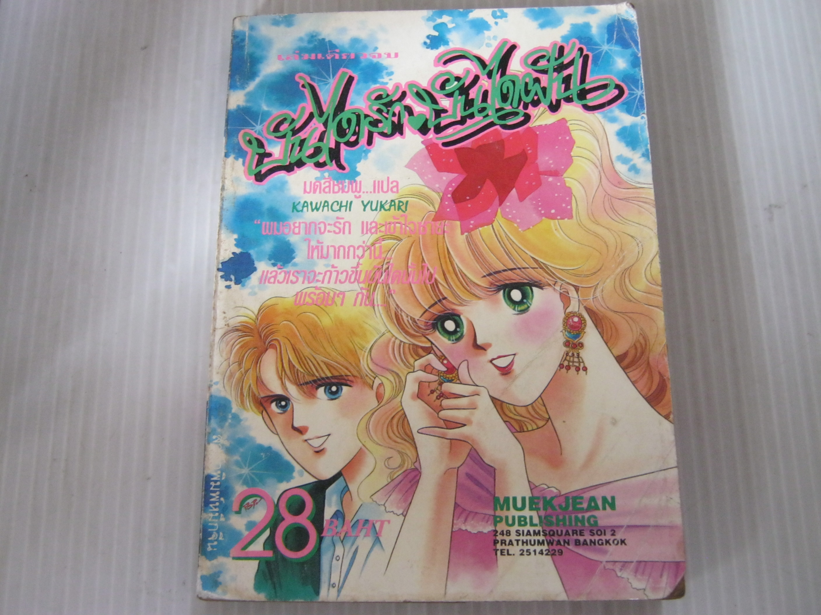 บันไดรักบันไดฝัน เล่มเดียวจบ Kawachi Yukari เขียน***สินค้าหมด***