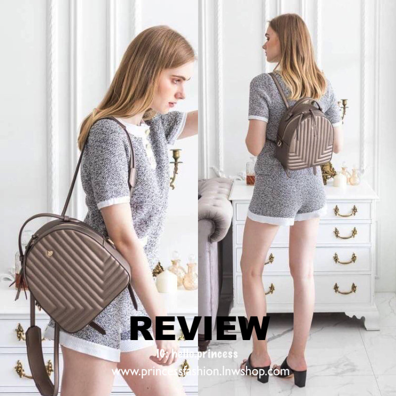 KEEP ' Nadia ' backpack 🎒👟 เป้ หนังแกะสังเคราะห์ สวย หรู ปักลายพิเศษ สามารถสะพายหลัง หรือ สะพายข้างได้ เลิศ !! =>> กระเป๋าทรงสวย งาน handmade เย็บแบบฝีมือต่อฝีมือ เพิ่อให้ได้ใบนี้