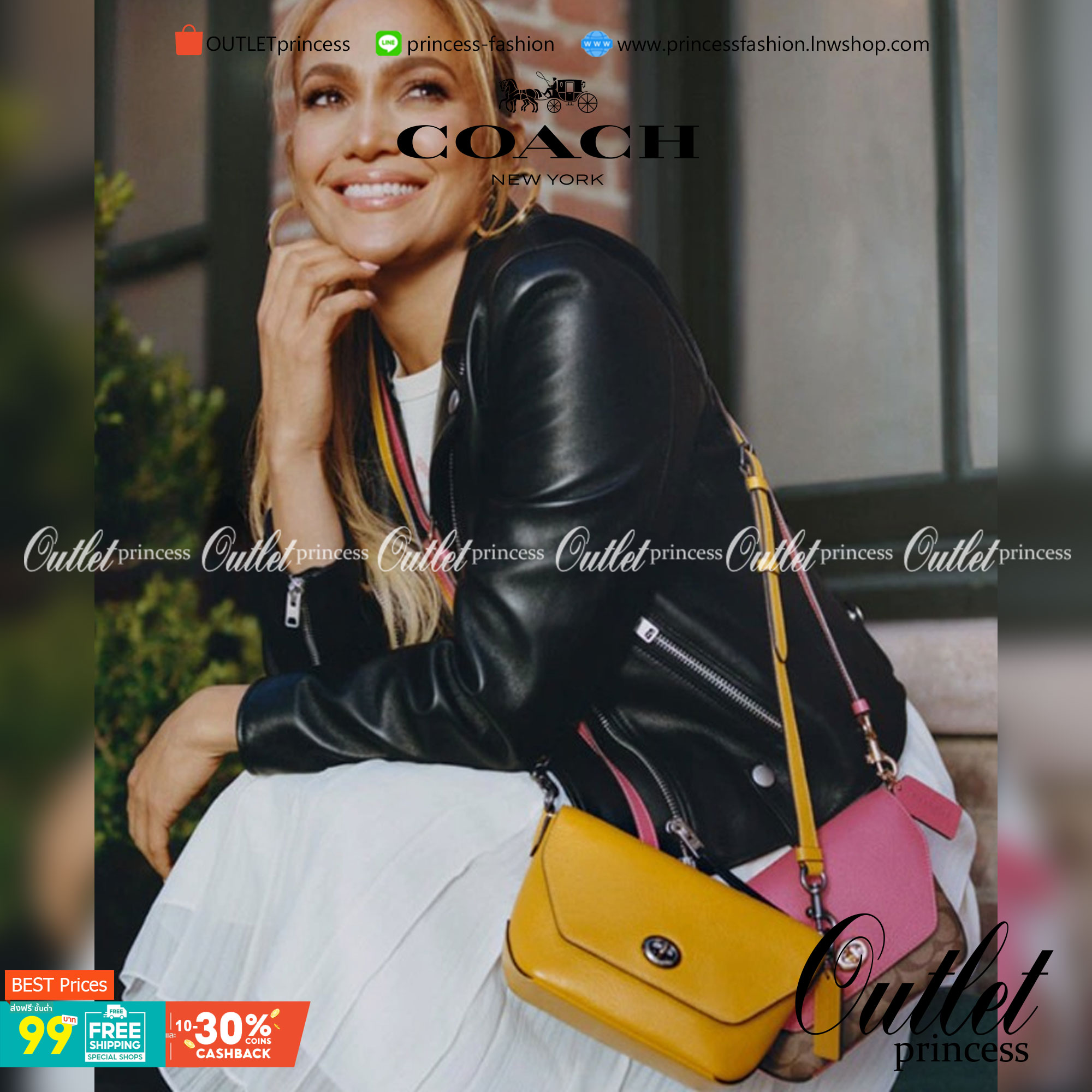 คอลเลคชั่นใหม่ ทั้งสวยทั้งคุณภาพค่ะ😘 COACH KARLEE CROSSBODY BAG 💐พร้อมส่ง ได้ไปไม่ผิดหวังแน่นอนค่ะ! สวยๆแบบคนดังระดับโลกกันค่าา กระเป๋าสะพายแบบครอสบอดี้ร์ หนังแท้นิ่มสวยงามมากๆค่ะ รูปทรงน่ารักกระทัดรัด เปิดปิดกระเป๋าแบบหมุนล็อค ภายในสามารถ