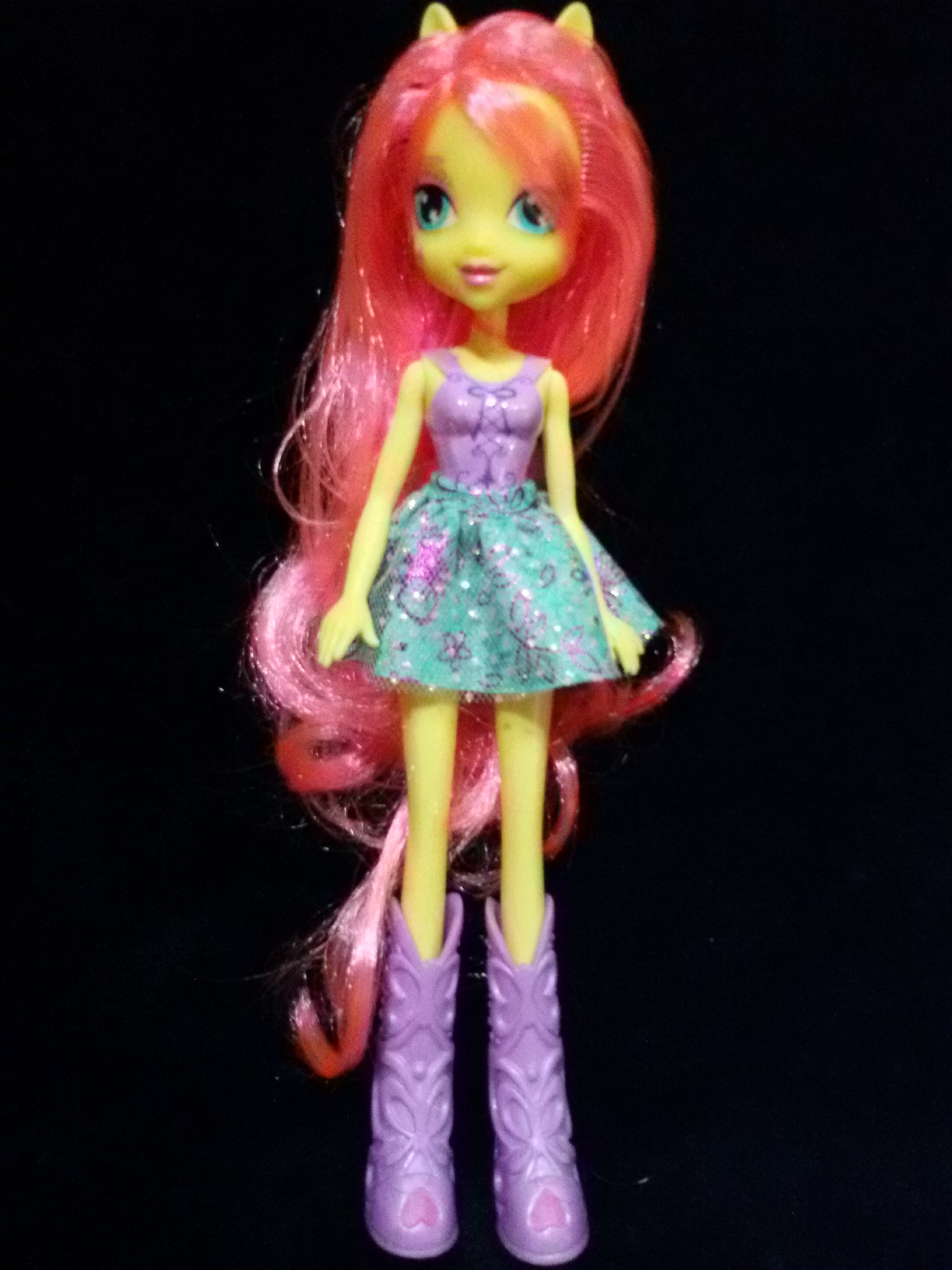 My little Pony Equestria Girl_Fluttershy ตุ๊กตามายลิตเติ้ลโพนี่แท้มือสองสภาพดี