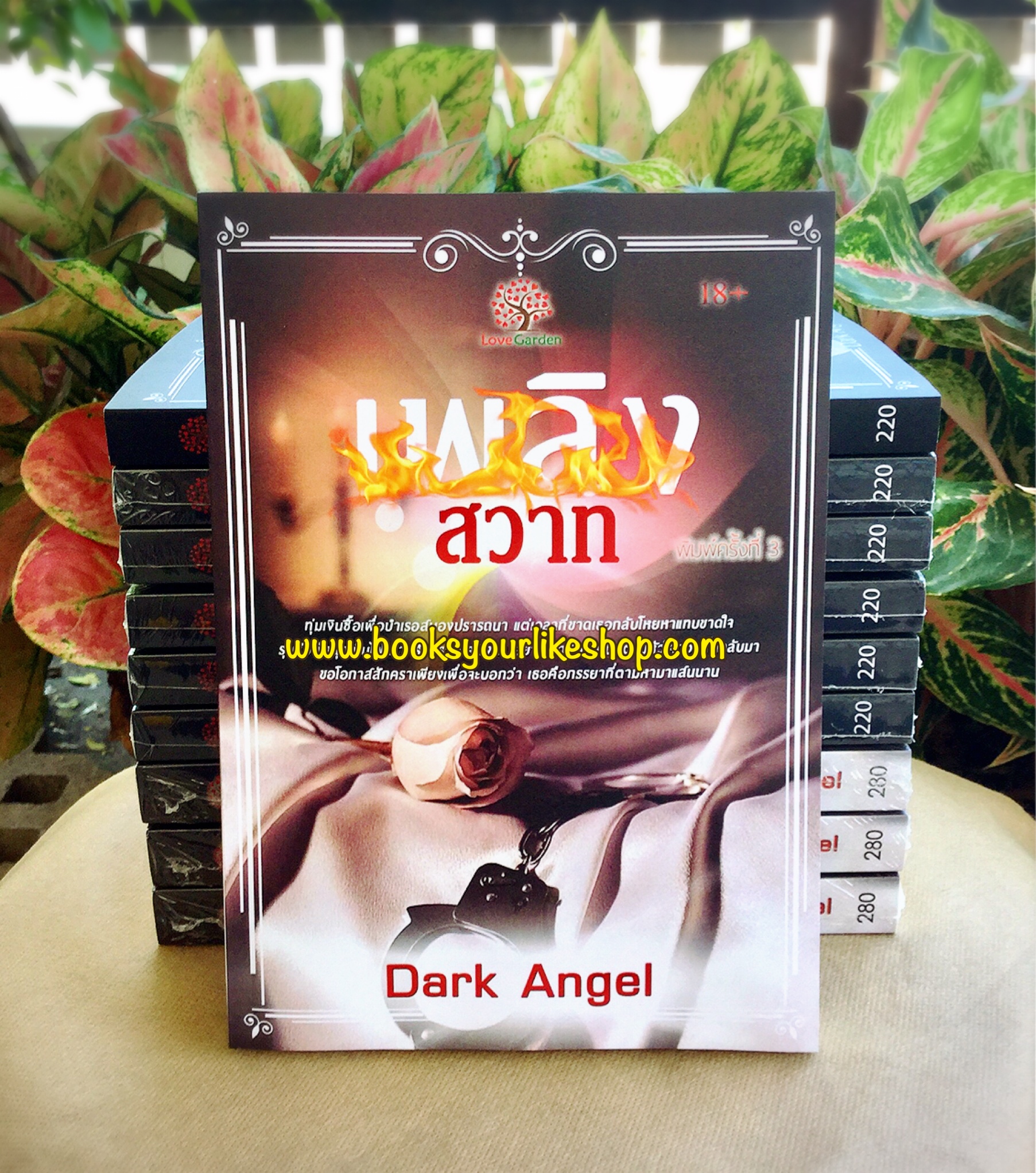 เพลิงสวาท ,ผู้แต่ง Dark Angel สนพ.เลิฟการ์เด้น ,หนังสือใหม่,นิยายทำมือ