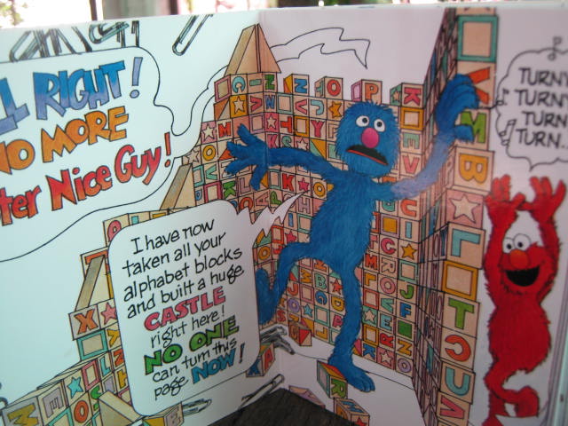 SESAME STREET - Another monster at the end of this book หนังสือเด็กมือสองสภาพดีมากค่ะ