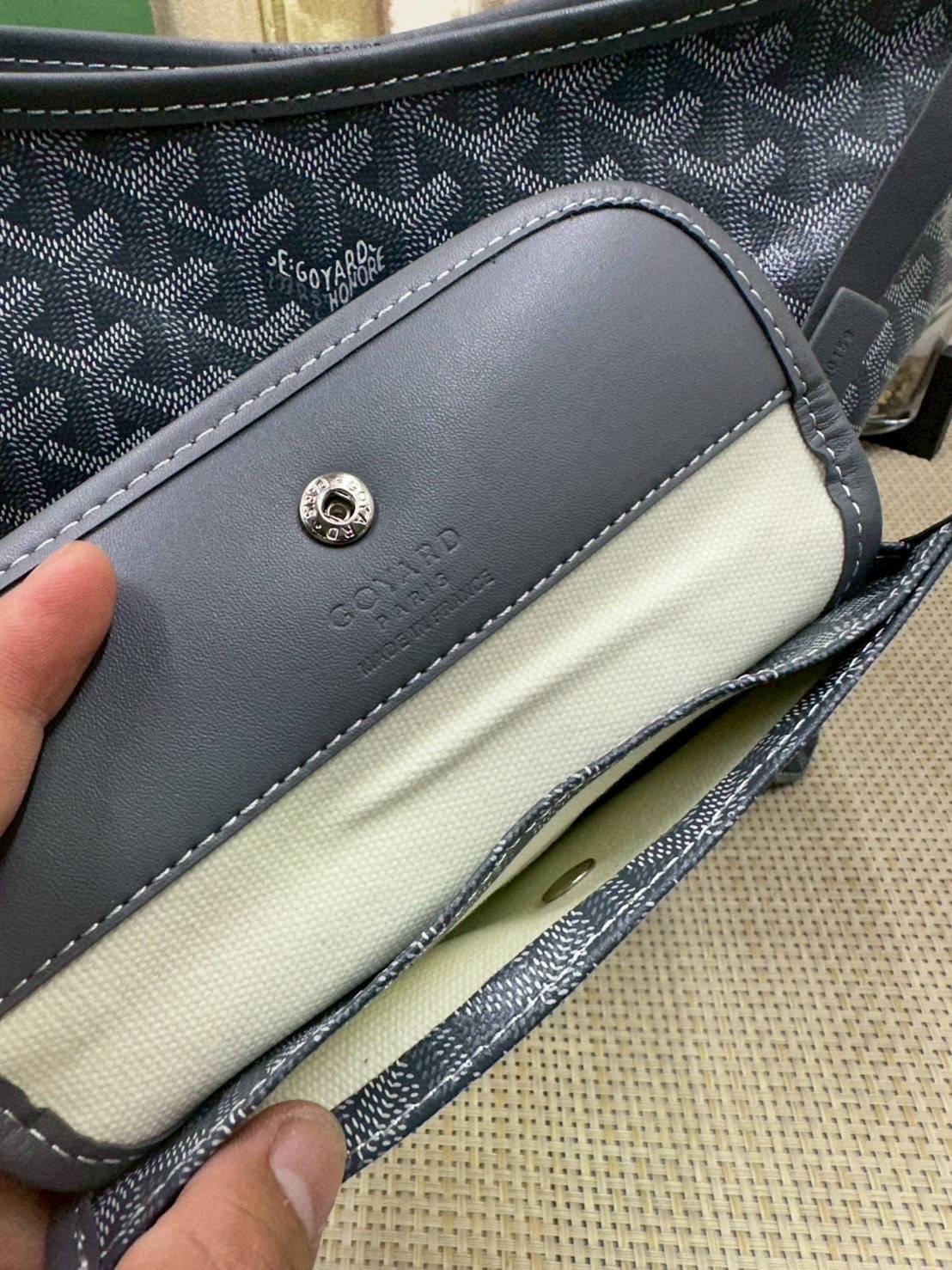 พร้อมส่ง 8 สี ORI หนังแท้ | Goyard Bohème Hobo Bag กระเป๋าสะพายทรงโฮโบ สะท้อนถึงความเบา ความยืดหยุ่น เปิดปิดแบบซิป สะดวกสบายขึ้น