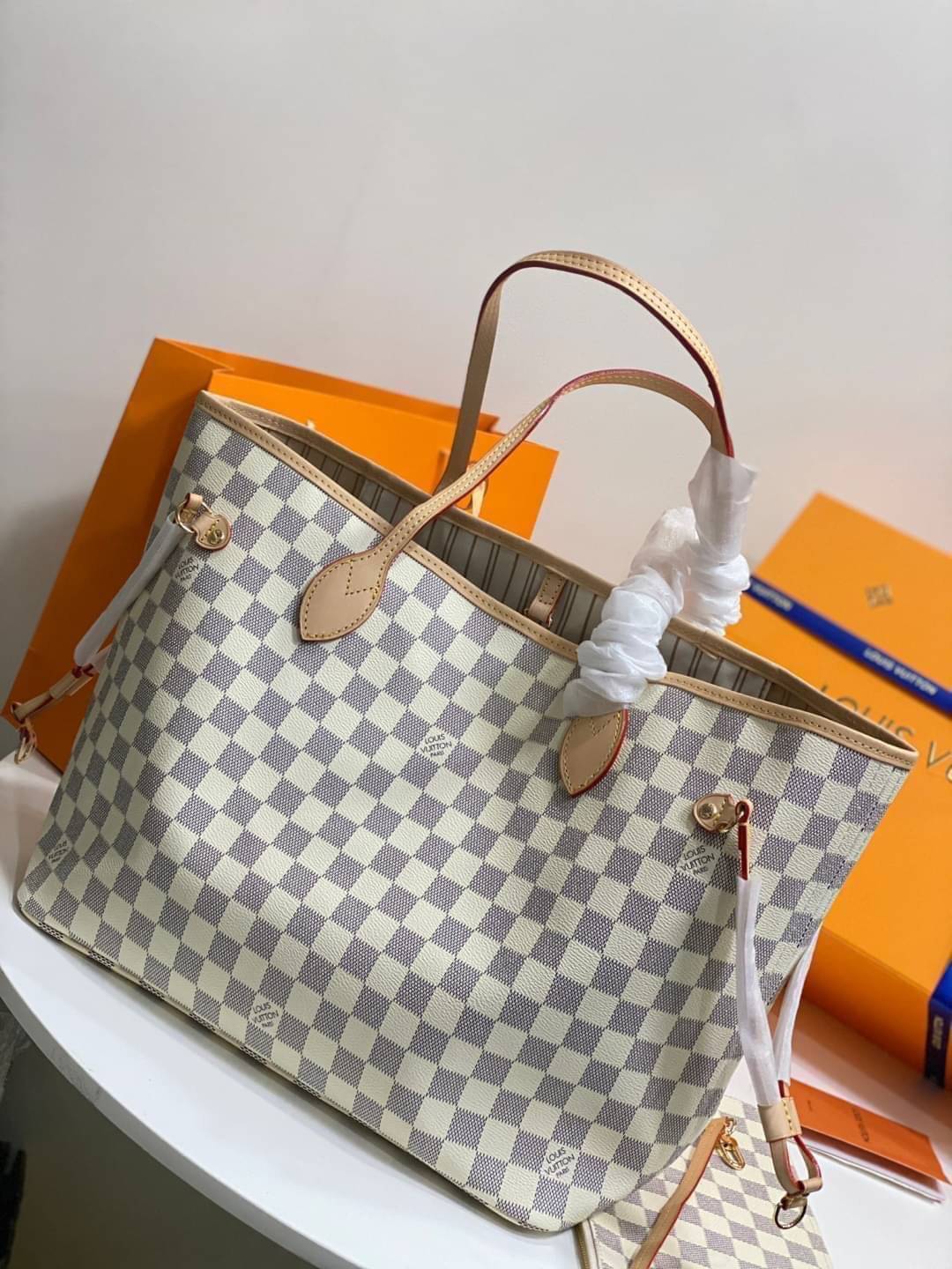 LV Neverfull MM เกรดออริจินอล พร้อมส่งที่ไทย ภาพสินค้าถ่ายจากงานขายจริง ใช้งานต่างประเทศได้