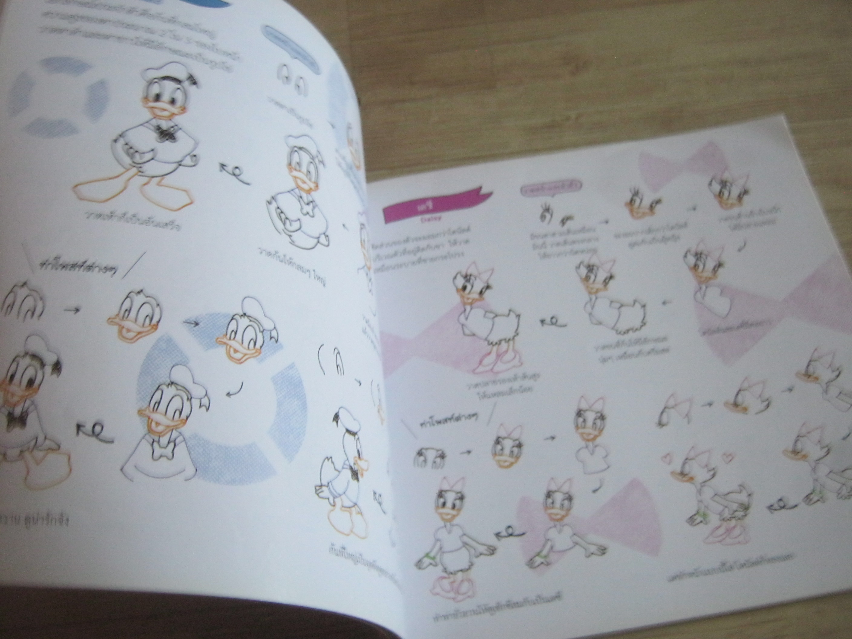 วาดภาพการ์ตูนดิสนีย์ด้วยปากกาลูกลื่น ซะกะเบะ คิเม บรรณาธิการ พรรณี ยมาภัย แปล