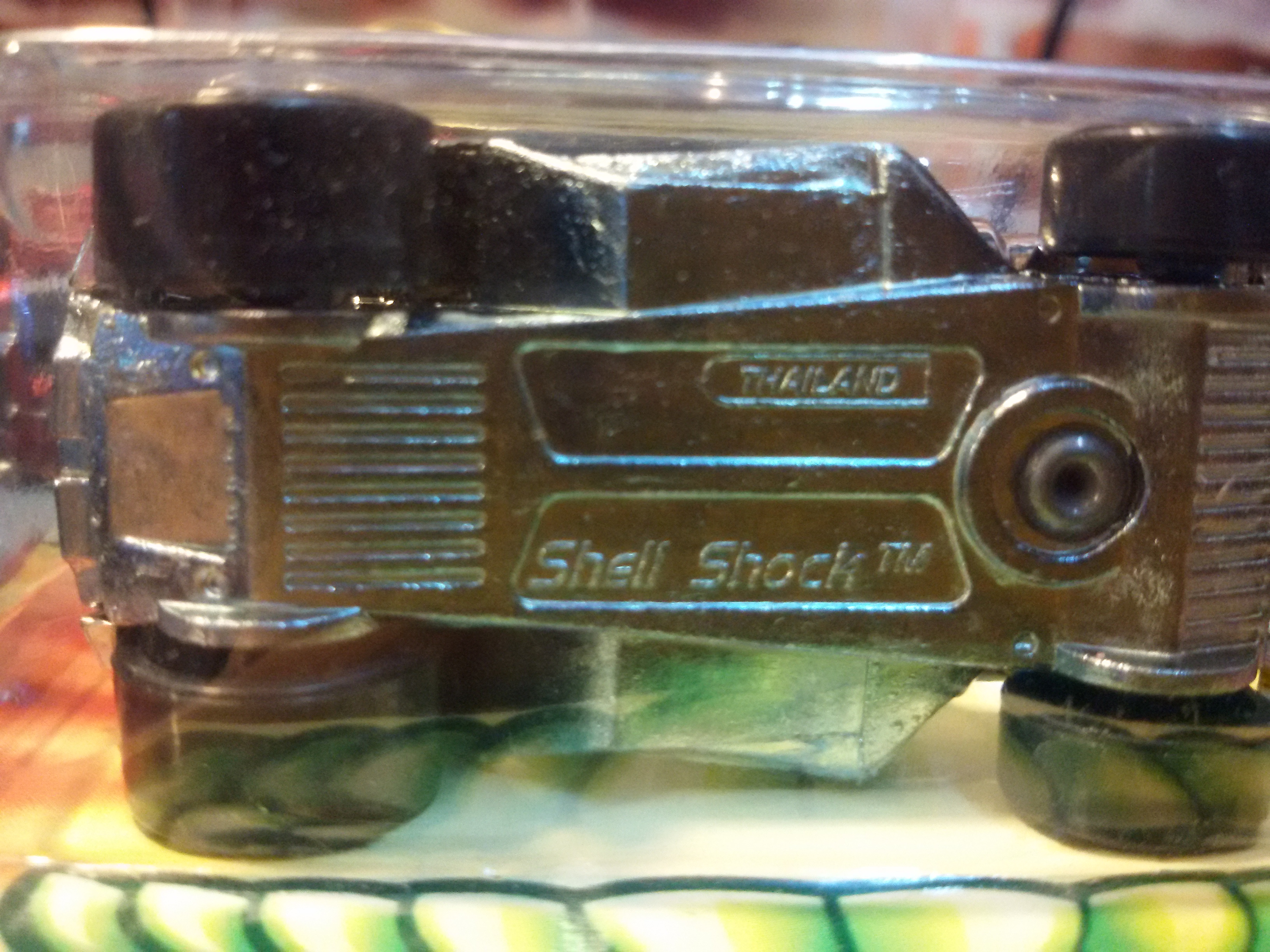 รถเหล็ก 2008 Fright Cars Hot Wheels Shell Shock scale 1:64