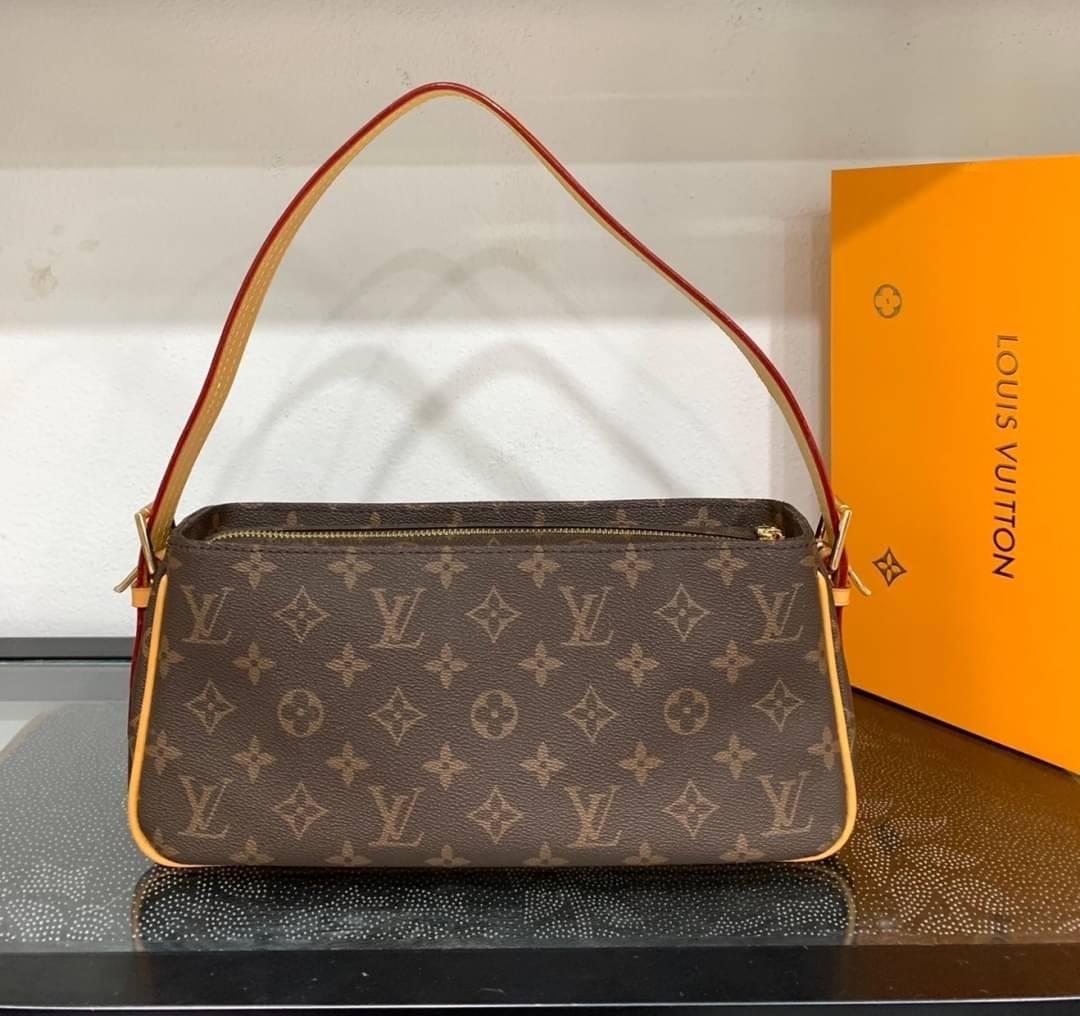 LV VIBA CITE MM Monogram เกรดออริจินอล กระเป๋าสะพายไหล่งานแบรนด์ รุ่นวินเทจ เป๊ะ ปัง ปั้มทุกจุด สวยหรูดูแพง ตามแบบฉบับแบรนด์ ภาพถ่ายจากงานขายจริง ใช้งานต่างประเทศได้