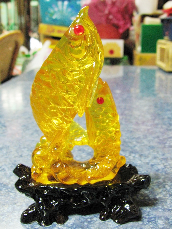 สินค้าหมดค่ะ ปลามังกรนำโชคมหาลาภ แบบ2 ค่ะ