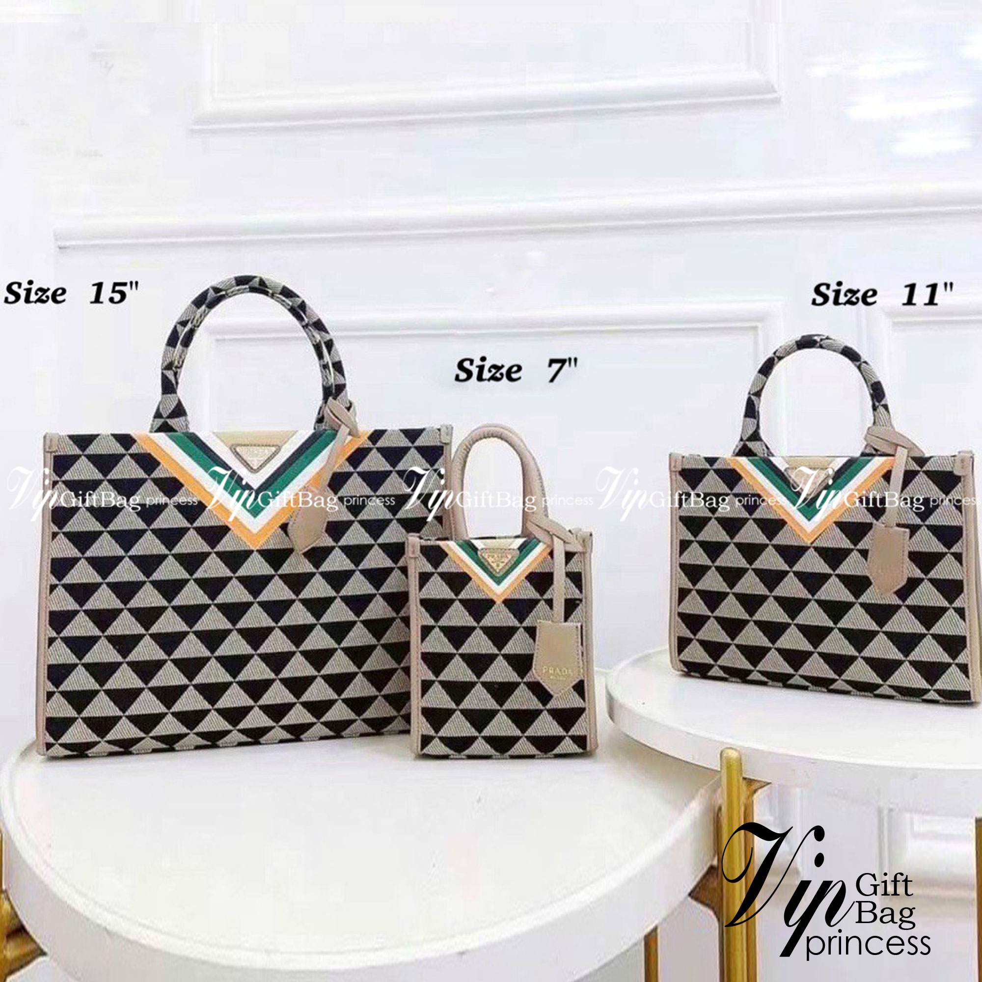 Prada Tote Bag / Prada Symbole jacquard fabric handbag กระเป๋าพราด้าทรงชอปปิ้ง หน้าติดอะไหล่โลโก้แบรนด์สีทอง มีให้เลือกใช้งาน 3 ขนาด งานชนชอปใช่งานง่าย สวยมงลงมากค่า แบบใหม่ล่าสุดจากแบรนด์ดัง จัดให้แบบเลิศๆ กับกระเป๋าทรงโท้ท สวยเอกลักษณ์ ภายในโล่งกว้างมาก