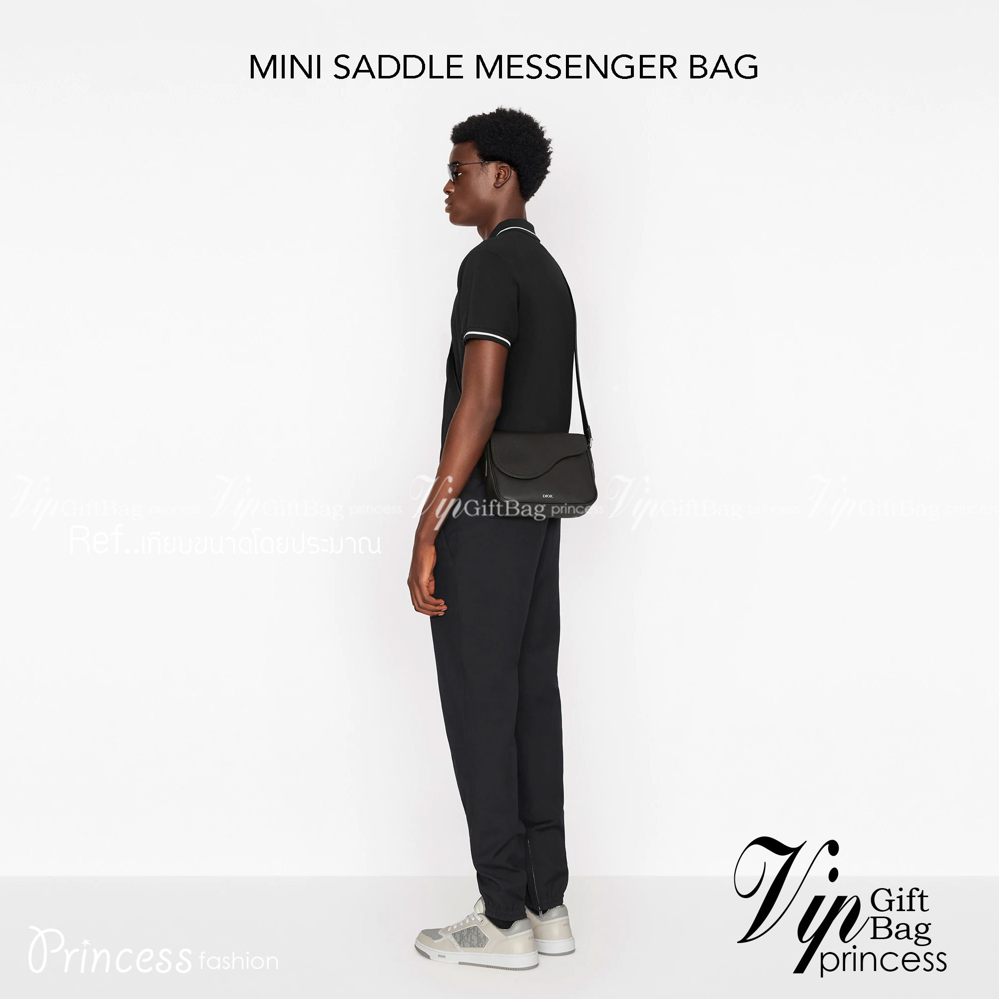 DIOR MINI SADDLE MESSENGER BAG รุ่นที่หนุ่มๆตามหา รุ่นหายาก!! ล็อทนี้ราคาดีมากค่ะ กระเป๋าสะพายลุคผู้ดี สีสวยคมคลาสสิก ดีไซน์เรียบหรู แนะนำใบนี้เป็น everyday bag รับรองตอบโจทย์ทุกลุค ทุกสไตล์แน่นอนจ้า