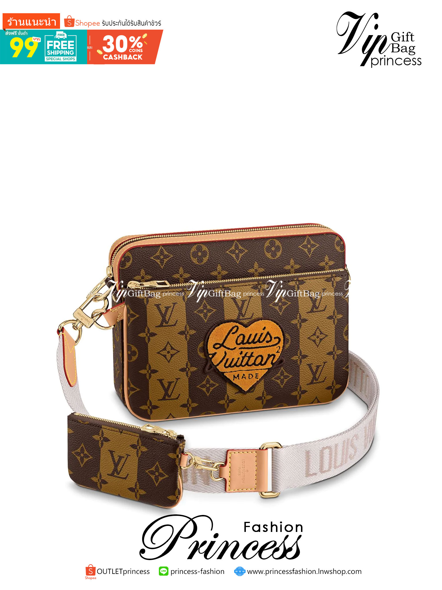 LV Trio messenger เกรดใช้งานสลับใบจริงได้ เทพออริจินอล เนื้องานสวยงาม หนังแท้ ใช้ได้ทั้งชายหญิง ภาพสินค้าถ่ายจากงานขายจริงใช้งานต่างประเทศได้