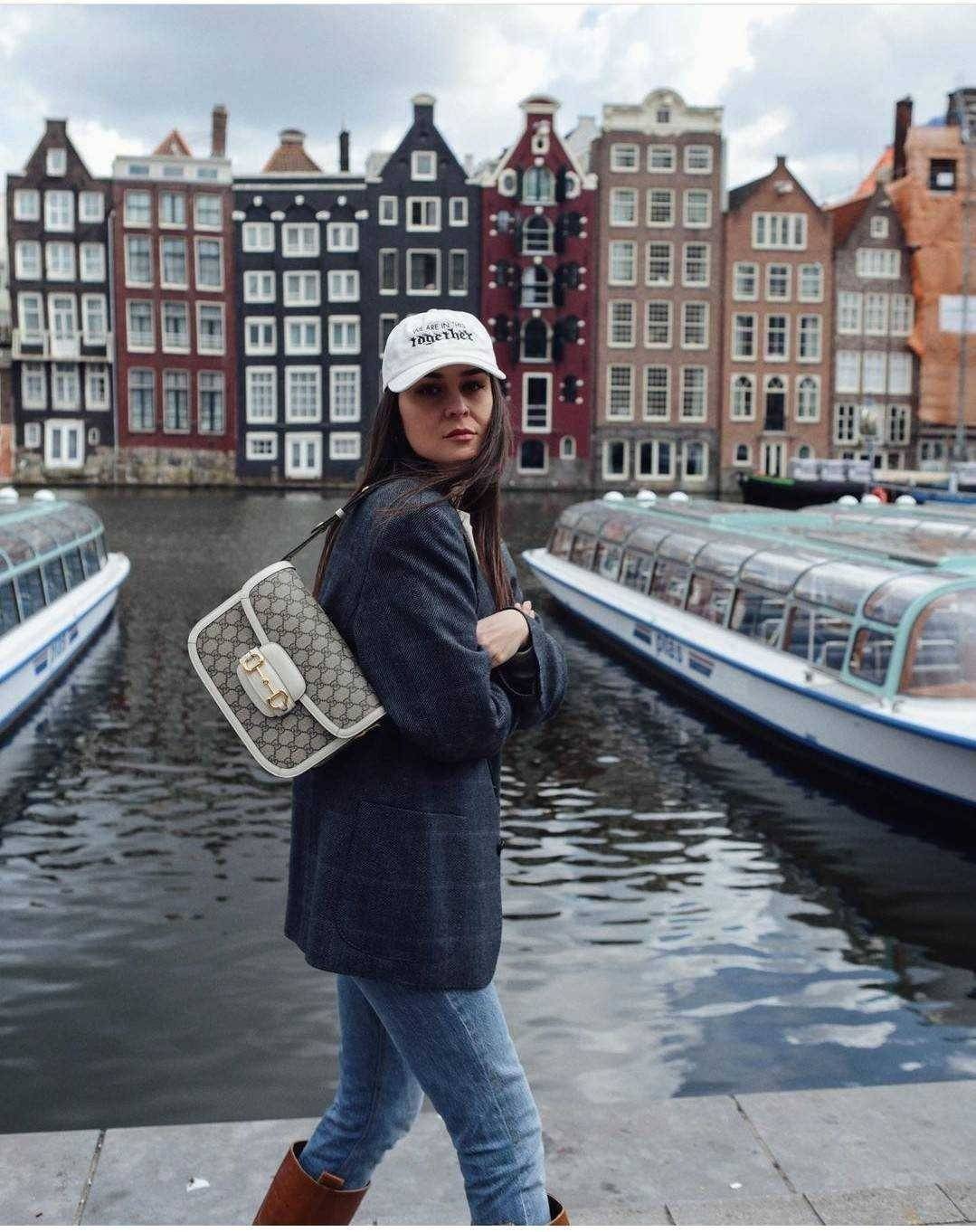 GUCCI HORSEBIT 1995 BAG / GG Supreme Shoulder 10" รุ่นฮิต คลาสสิค หรูหรา ใช้แล้วดูดีมีเสน่ห์ขึ้นทันที สายยาวคล้องบ่าได้ ปรับยาวคลอสบอดี้ได้