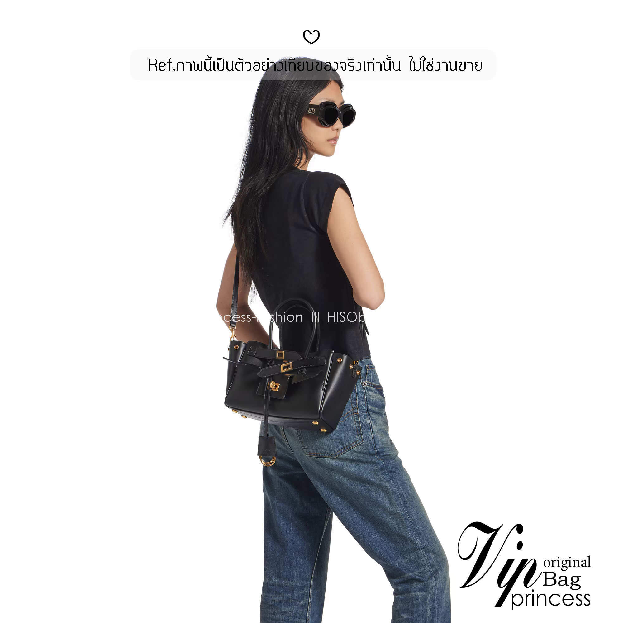 ORI หนังแท้ | Balenciaga Bel Air Carry All Bag Mini in Black smooth leather, aged-gold hardware ที่สุดของไฮแฟชั่น ดีไซน์เหนือกาลเวลาสุดไอคอนิค ต้องยกให้แบรนด์นี้เลยค่ะ กระเป๋าสะพายดีไซน์สวย!! หรู!! เลิศ!! ไม่ซ้ำใคร