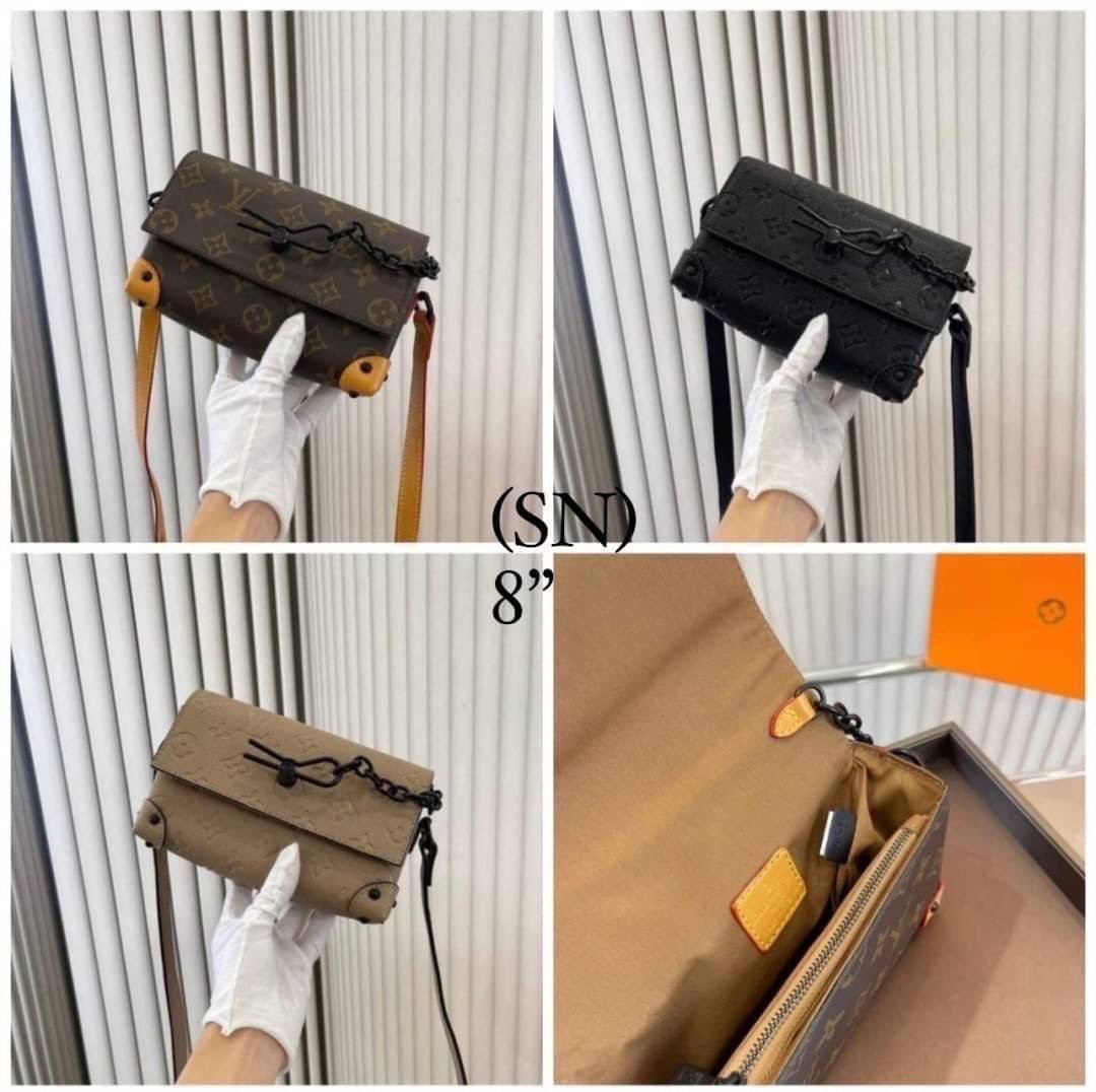 LV Streamer Messenger Bag กระเป๋าสะพายทรงกล่องที่สุดของรุ่นหายาก ดีไซน์คลาสสิกน่าใช้ ใช้ได้ทั้งชายหญิง unisex cool