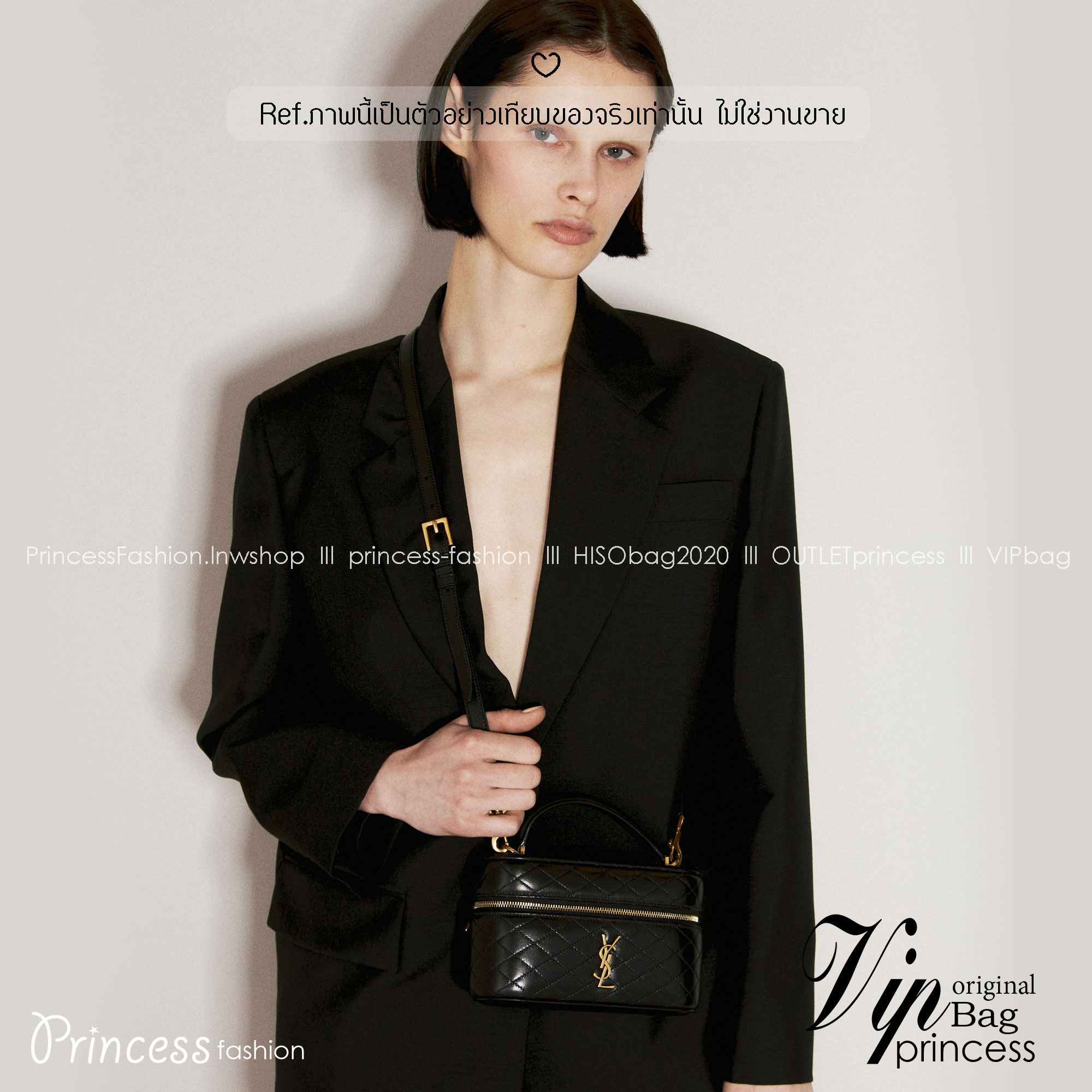 YSL gaby vanity bag กระเป๋าถือ/สะพาย ใส่เครื่องสำอางค์ ทรงกล่องสวย ที่สามารถใช้เป็น everyday bag สะพายได้ทุกวัน พลาดไม่ได้เลยกับคอลสุดหรู