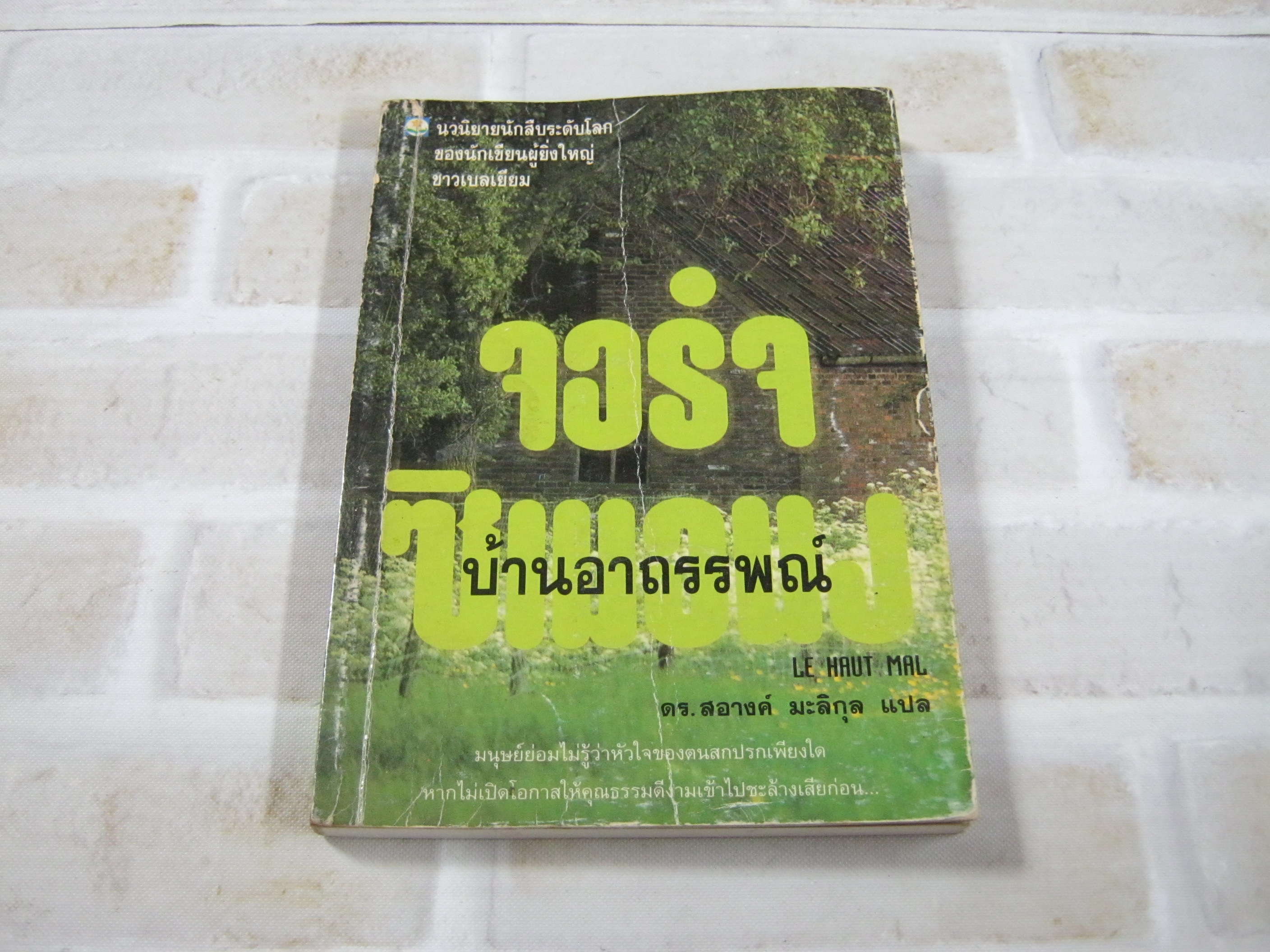 บ้านอาถรรพณ์ (Le Haut Mal) จอร์จ ซิเมอนง เขียน ดร.สอางค์ มะลิกุล แปล***สินค้าหมด***