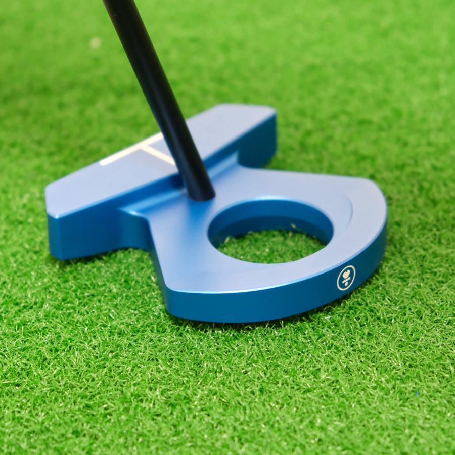 LAB GOLF DF3 BLUE PUTTER L.A.B. GOLF 35 INCH PUTTER 35" 69* LIE STEEL SHAFT + HEADCOVER