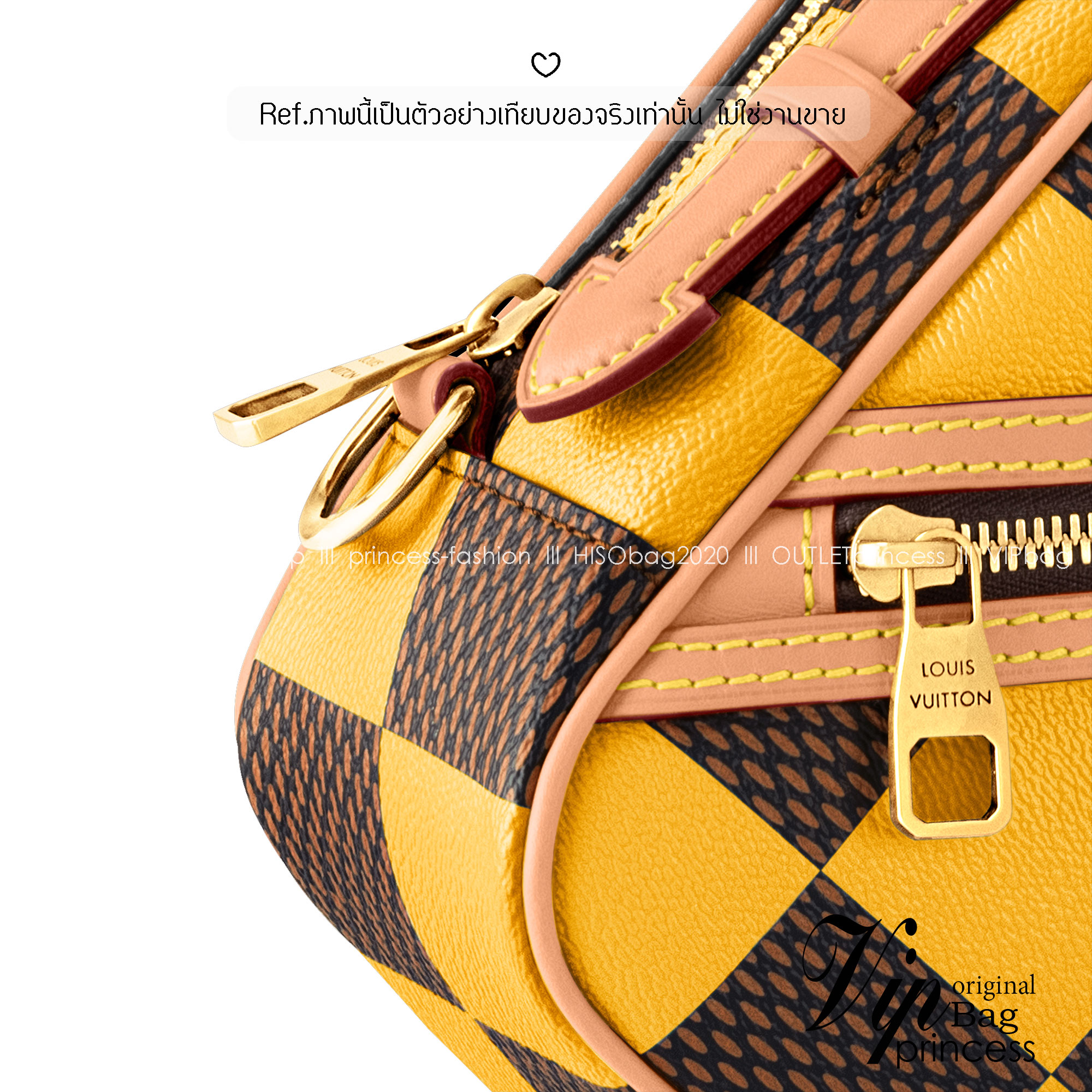LV Chess Messenger Bag Jaune Mat / Green / Red / Blue กระเป๋าสะพายแมสเซนเจอร์ทรงเหลี่ยมรุ่นใหม่ ลายตารางหมากรุก Damier เอกลักษณ์ของความหรู โทนสีสดใสมีชีวิตชีวา ปรับลุคปัง กับการมาของความไฮคลาสรูปแบบใหม่ สุดไอโคนิค