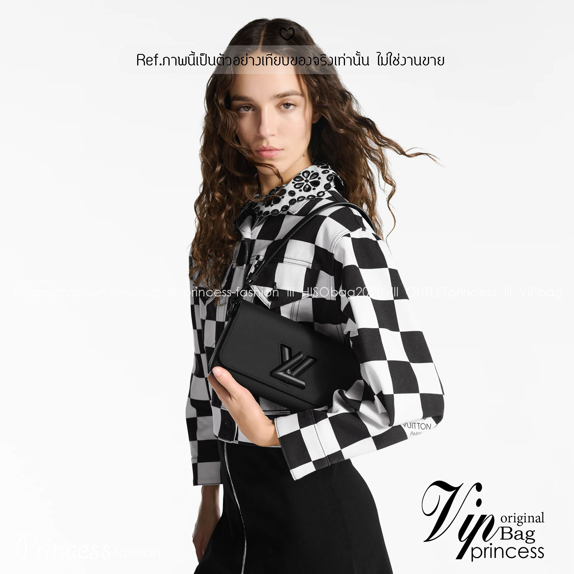 ORI หนังแท้ | LV Twist West Bag กระเป๋าสะพายหนัง Epi ลายเกรน สุดคลาสสิกมาดีไซน์ใหม่ในรูปทรงยาวเผยลุคมีระดับเหนือกาลเวลา ความหรูหราเข้ากับสตรีตสไตล์