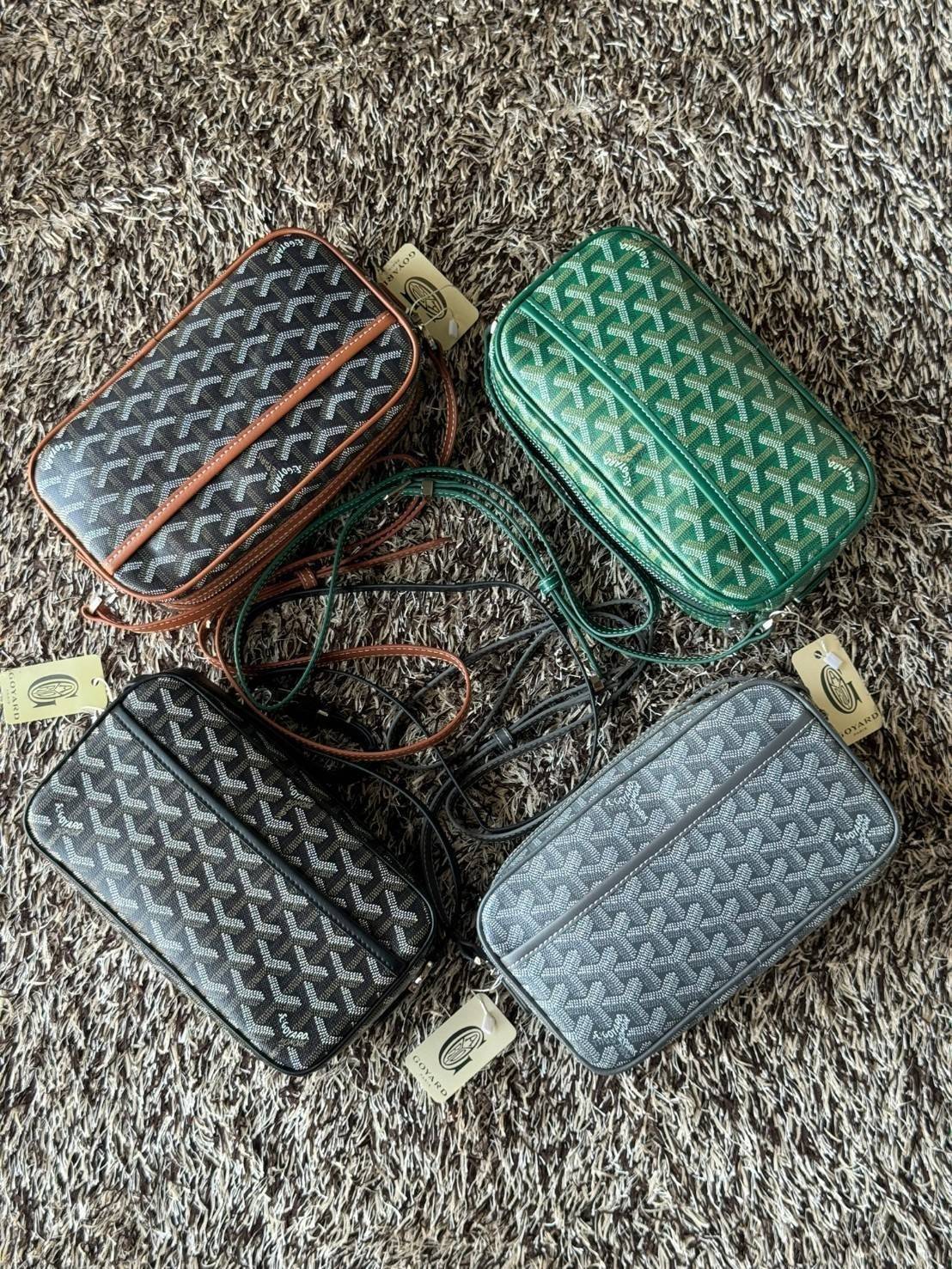 พร้อมส่ง 4 สี Goyard Cap Vert Crossbody Bag กระเป๋าสะพายสัญชาติฝรั่งเศส เกรดออริ สลับแท้ 1:1 ใช้ต่างประเทศได้