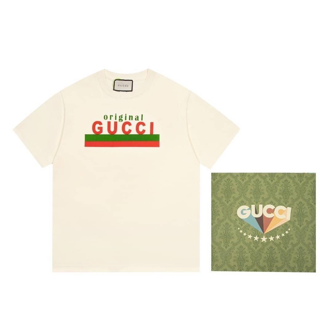 GUCCI T-Shirt / GG T-Shirts เสื้อยืดแบรนด์เนม เสื้อแบรนด์หรู เกรดออริจินอล สลับแท้ ภาพถ่ายจากงานจริง ใช้งานต่างประเทศได้