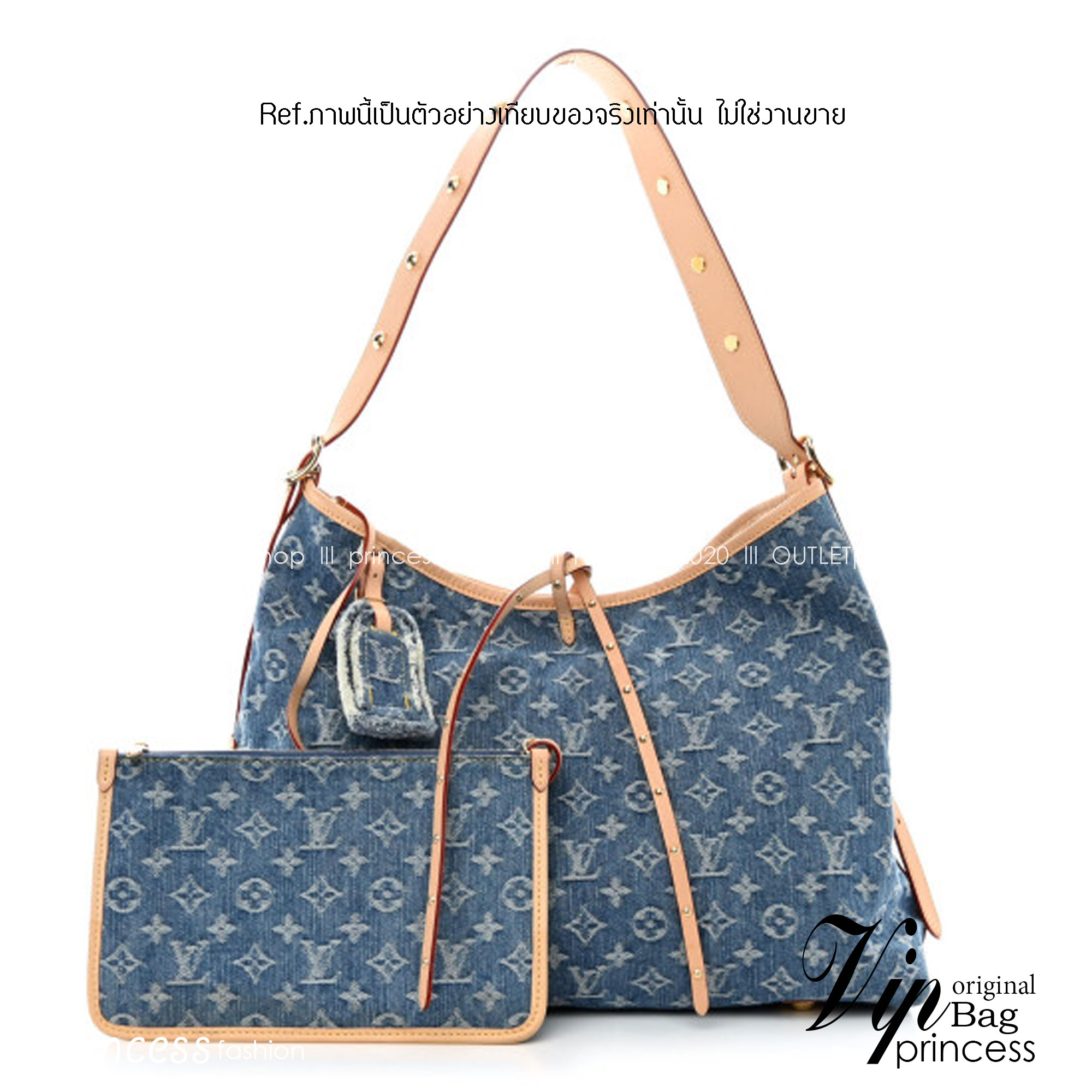 LV Monogram Denim Carry /LV CARRYALL DENIM BAG ใหม่ล่าสุด สไตล์เดนิมสุดชิค รุ่นลิมิเต็ดที่สาวๆตามหา กระเป๋าสะพายไหล่ทรงสวย ดีไซน์เรียบง่ายคลาสสิค หรู ดูผู้ดี รูปทรงใช้งานง่าย มาพร้อมใบลูก ไว้เก็บของจุกจิก