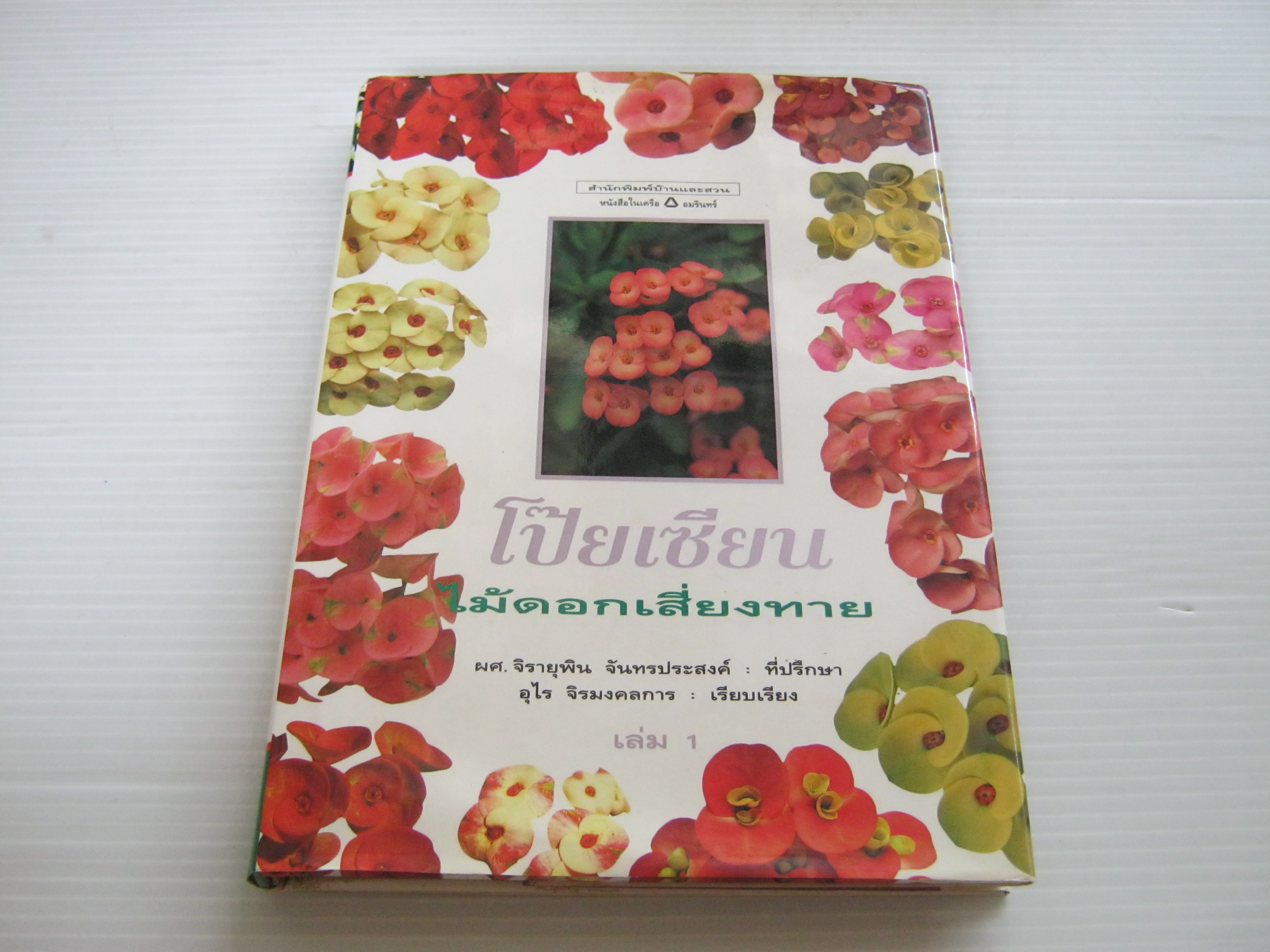 โป๊ยเซียน ไม้ดอกเสี่ยงทาย เล่ม 1 พิมพ์ครั้งที่ 2 อุไร จิรมงคลการ เรียบเรียง***สินค้าหมด***