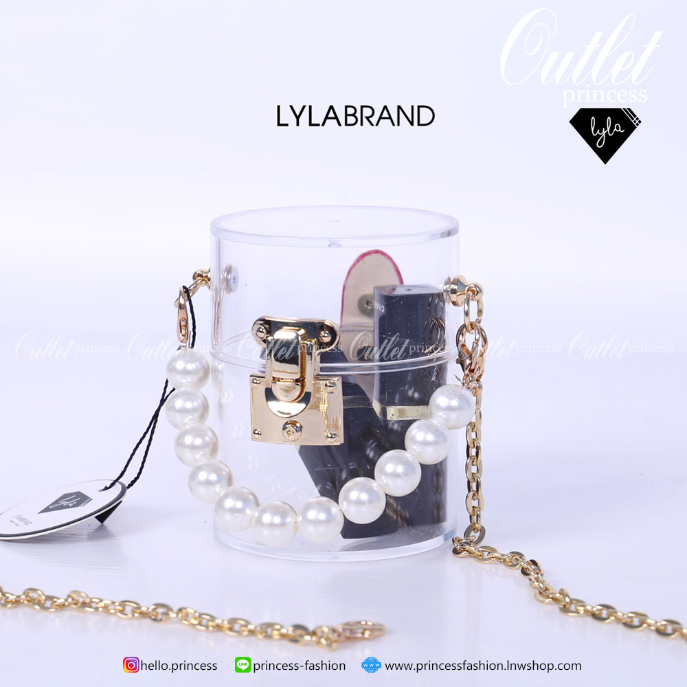 LYLABRAND🔔 ใบนี้บอกเลยน่ารักมากๆ สวยหรูดูแพง สะพายไหล่ใช้ง่ายเข้ากับทุกชุดค่ะ ❤️❤️