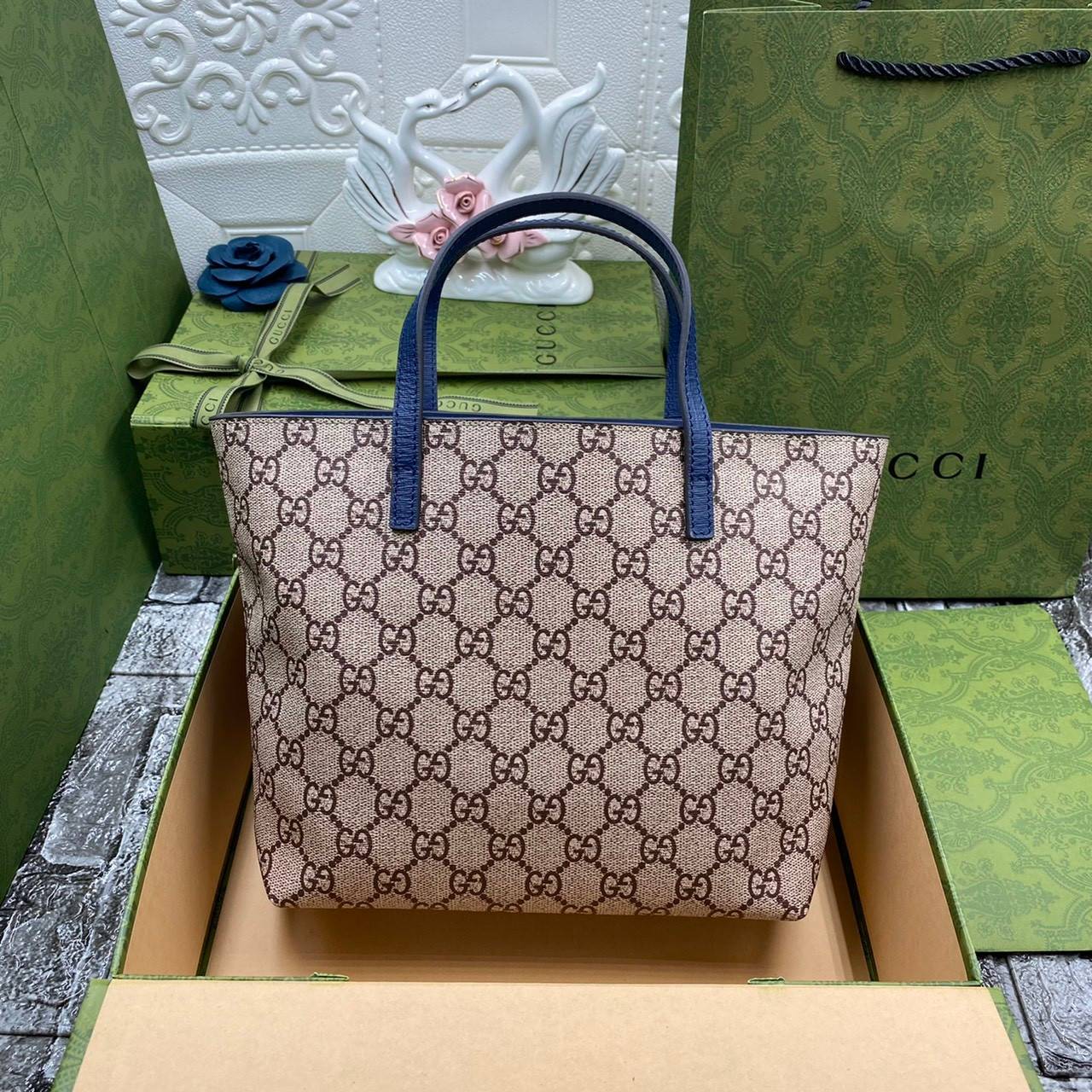 VIP 】Animal-Friendly Gucci Kid Tote Bag งานหนังแท้ทรงตั้งสวย ขนาดกะทัดรัด จุของได้เยอะ ใช้ได้ทั้งเด็กและผู้ใหญ่ น่ารักมากค่ะ **รุ่นขายดีตลอดกาล**