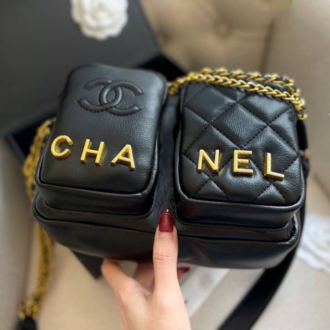 CHANEL vip for lady crossbody & shoulder bag Size : 9”