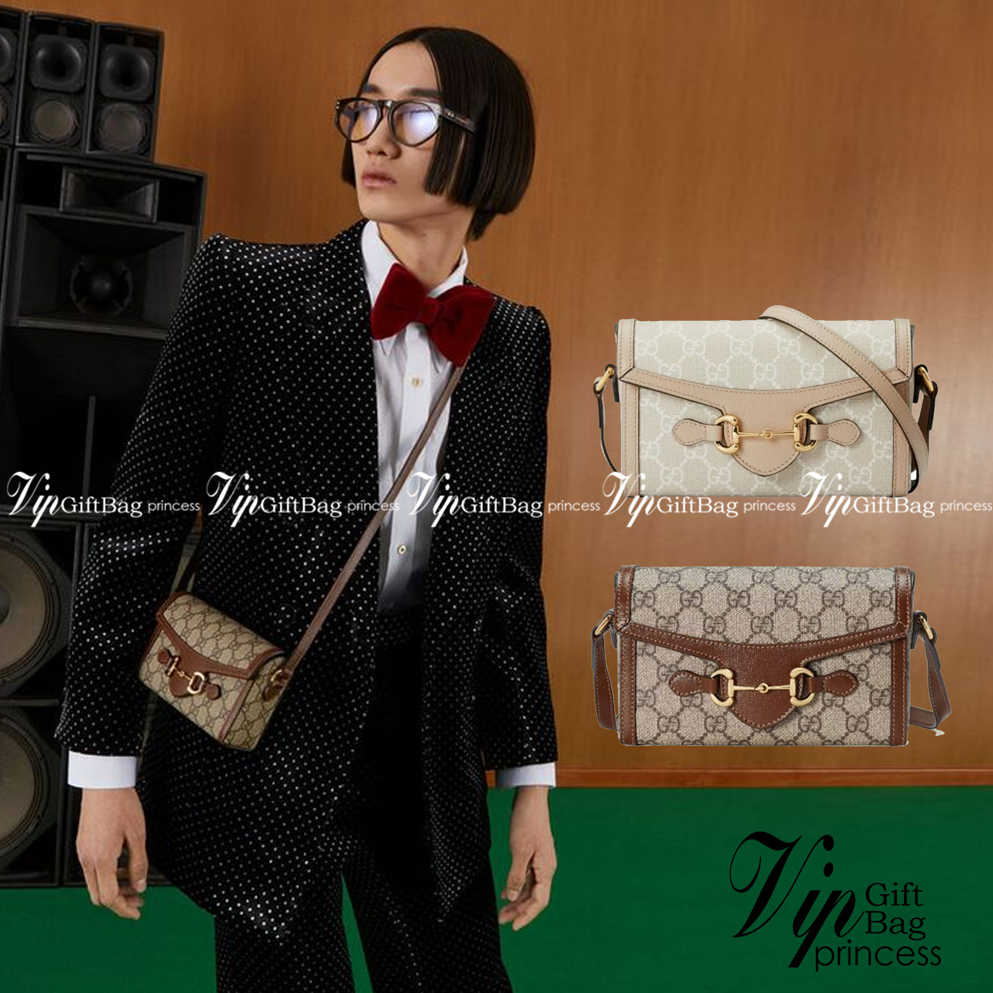 GUCCI HORSEBIT 1955 MINI BAG กระเป๋าสะพาย กระเป๋าใส่โทรศัพท์ ดีไซต์สัญลักษณ์วงแหวนตามแบบฉบับ GG มาพร้อมกล่องแบรนด์และสายสะพายยาวที่สามารถปรับระดับได้ พร้อมส่งให้สะพาย สวยๆ กันแล้ววันนี้ ใบนี้ must have..ค่ะ.!!