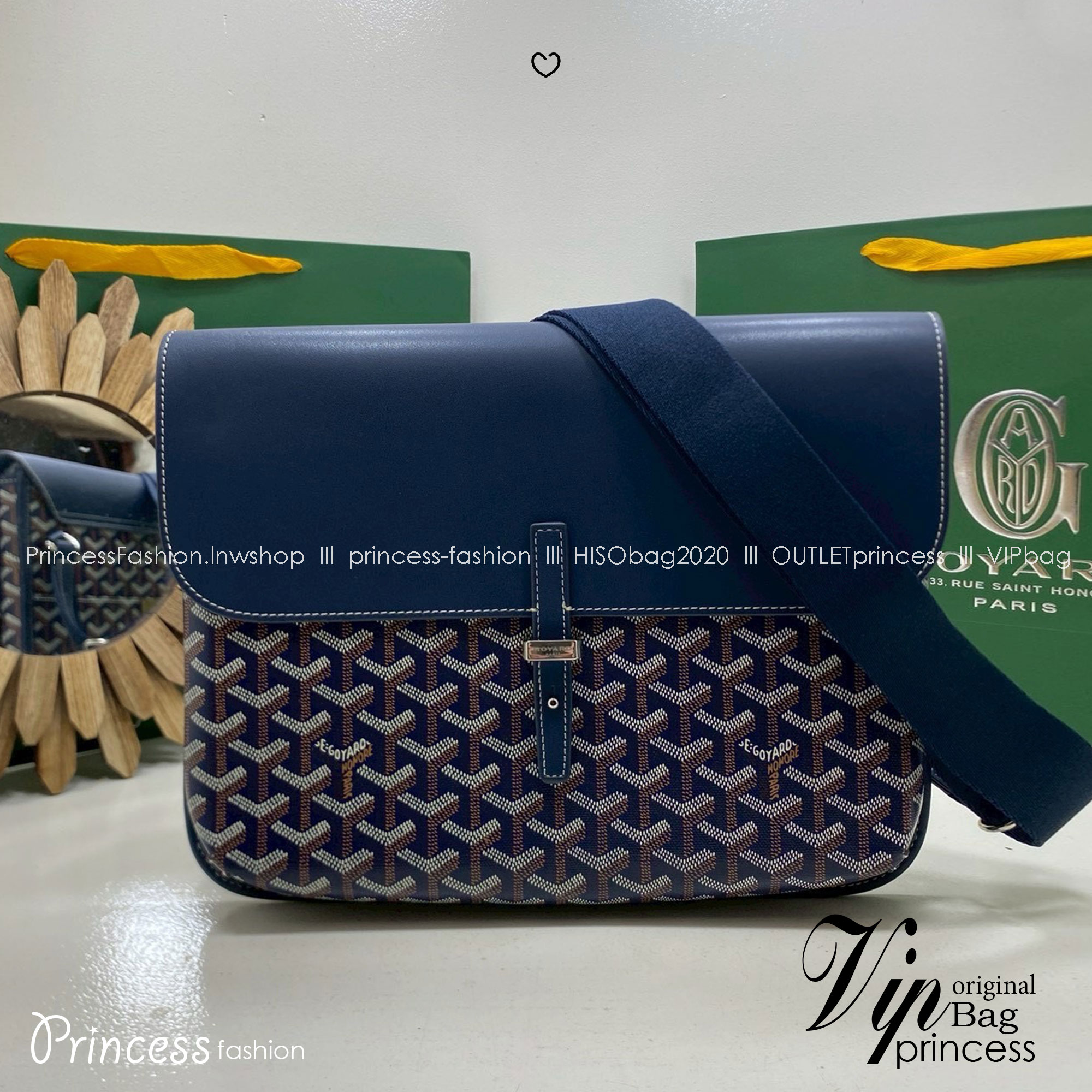ORI หนังแท้ | Goyard Coursier Messenger bag กระเป๋าแมสเซ็นเจอร์ดีไซน์ใหม่ กะทัดรัดใช้งานได้อย่างคล่องตัว เหมาะมากสำหรับสายสปอร์ต ที่สุดของความหรูตอบโจทย์การใช้งาน ใบจริงสวยงามตามรูปค่ะ