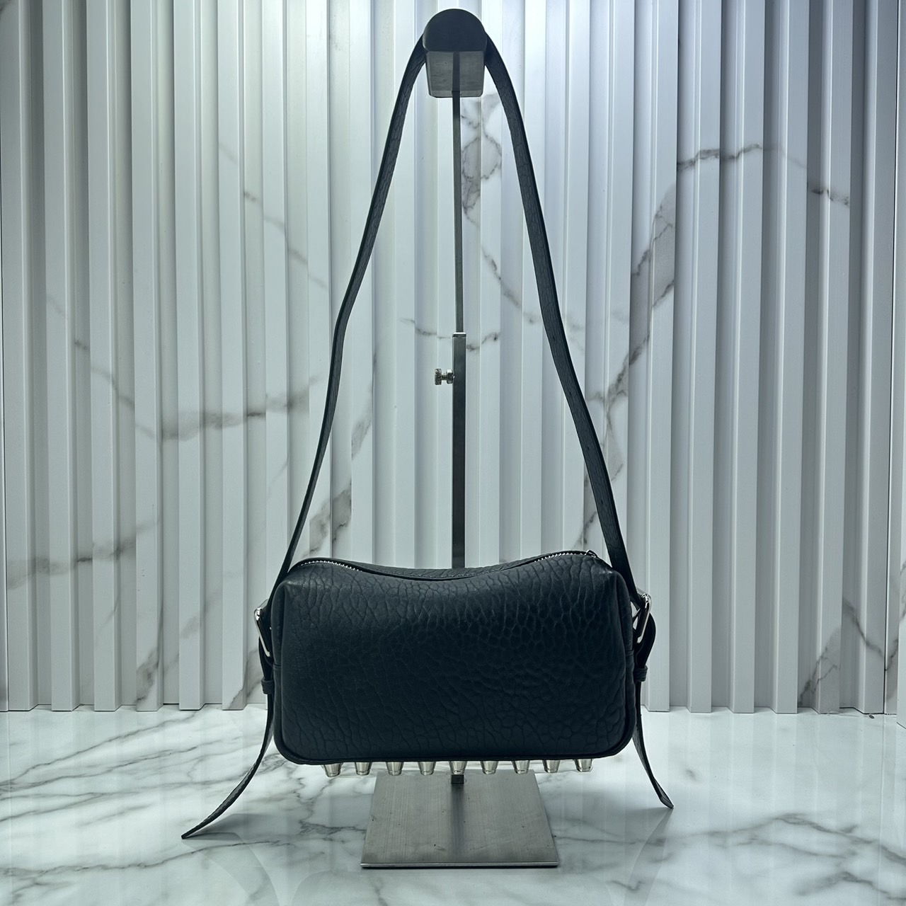 Alexander Wang Small Ricco Pebbled Bag / Ricco Bag กระเป๋าสุดเท่แฝงความหรูดูรวยต้องแบรนด์นี้เลยค่ะ งานหนังสวยดีไซส์ทันสมัย เกรดออริ 1:1