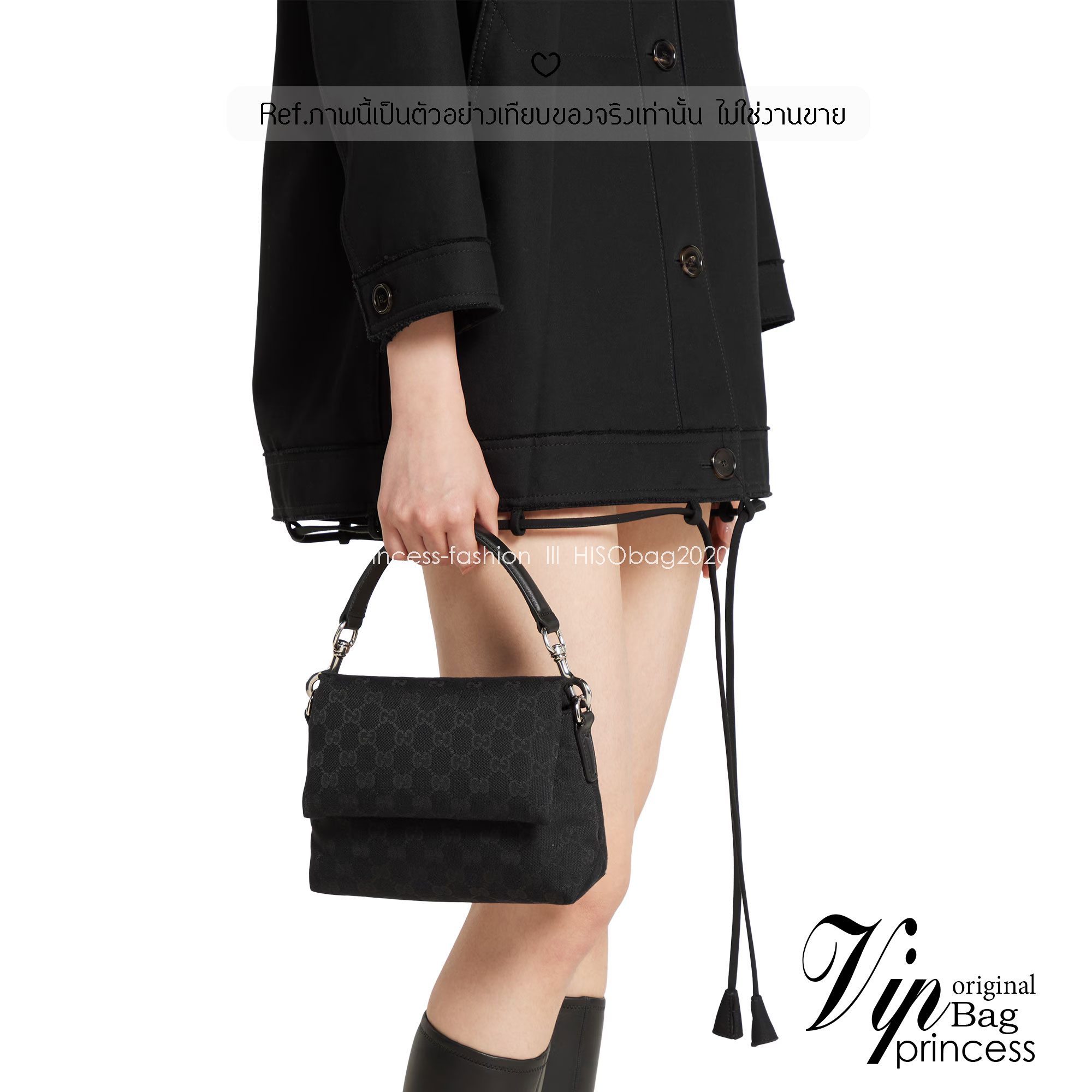 GUCCI GG canvas small crossbody bag กระเป๋าสะพายทรงใหม่เรียบง่าย ที่สุดของความคลาสสิค ด้านหลังมีช่องเก็บแต่งหนังปั้มแบรนด์สวยหรูโดดเด่น เป็น Unisex ใช้งานได้ทั้งชายหญิง