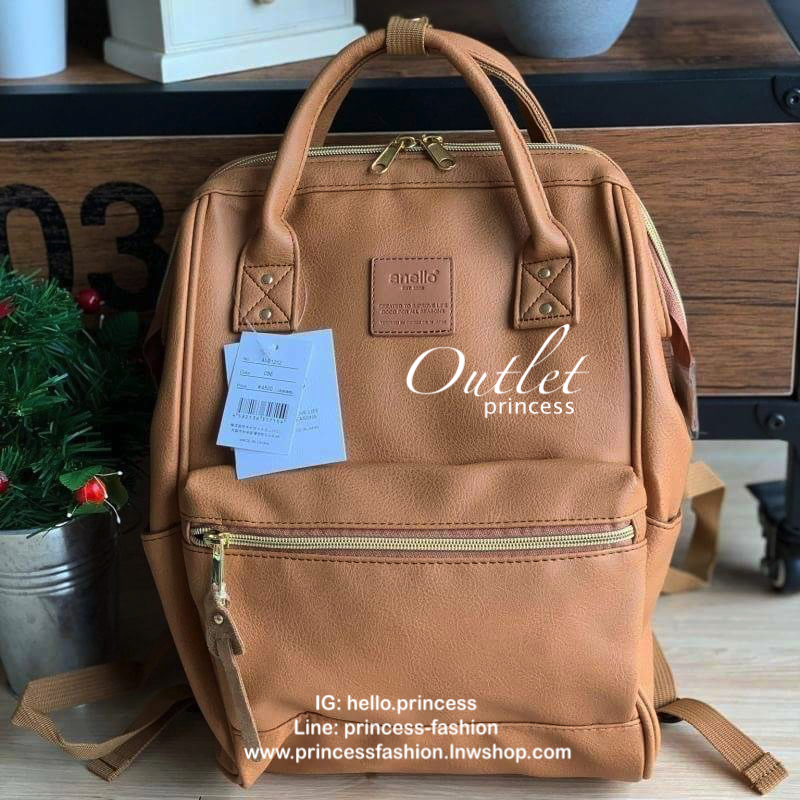Anello polyurethane leather rucksack รุ่น Mini และ Classic กระเป๋าเป้จากแบรนด์เล็กๆมาสู่แบรนด์ดังทั้งในไทยและญี่ปุ่น วัสดุหนังpuแต่งลายหินอ่อนหนังนิ่ม กันน้ำได้ ภายในมีช่องเล็ก2ช่อง เปิดปิดด้วยซิปคู่ ปากกระเป๋าเป็นโครงสะดวกต่อการหยิบจับของภายใน ด้านข้างมี