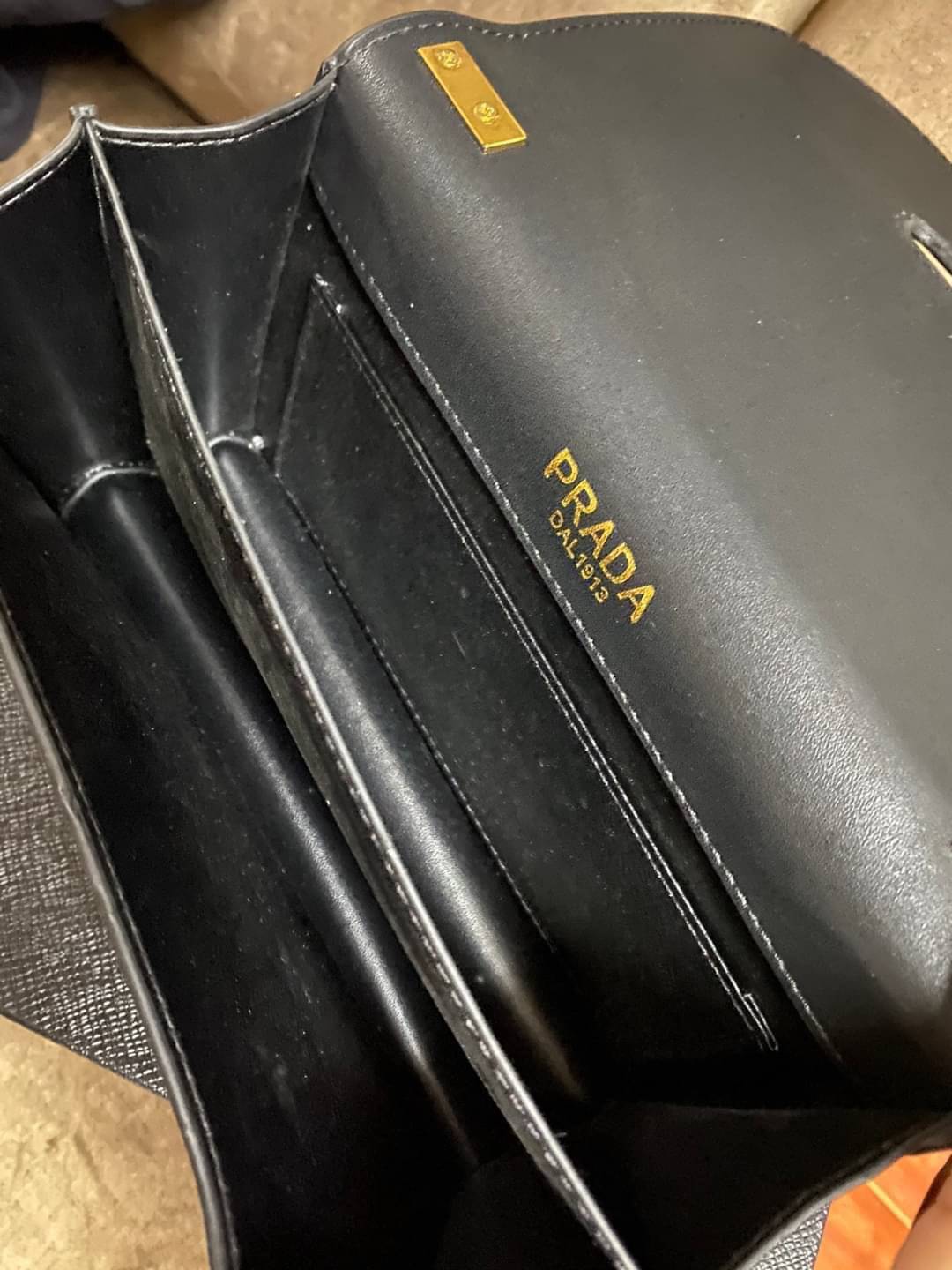 Saffiano leather Prada gift