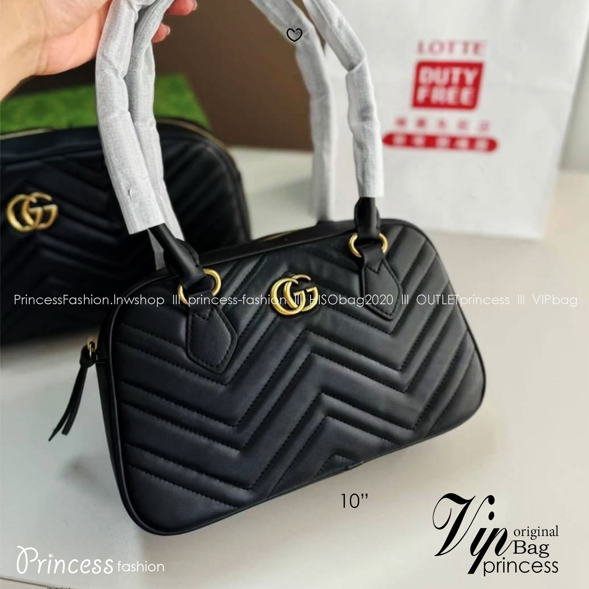 GUCCI GG Marmont Top Handle Bag กระเป๋าสะพายคลาสสิค คลาสซี่กับคอลใหม่ กระเป๋าสะพายไหล่ที่มาแรงสุดๆในตอนนี้