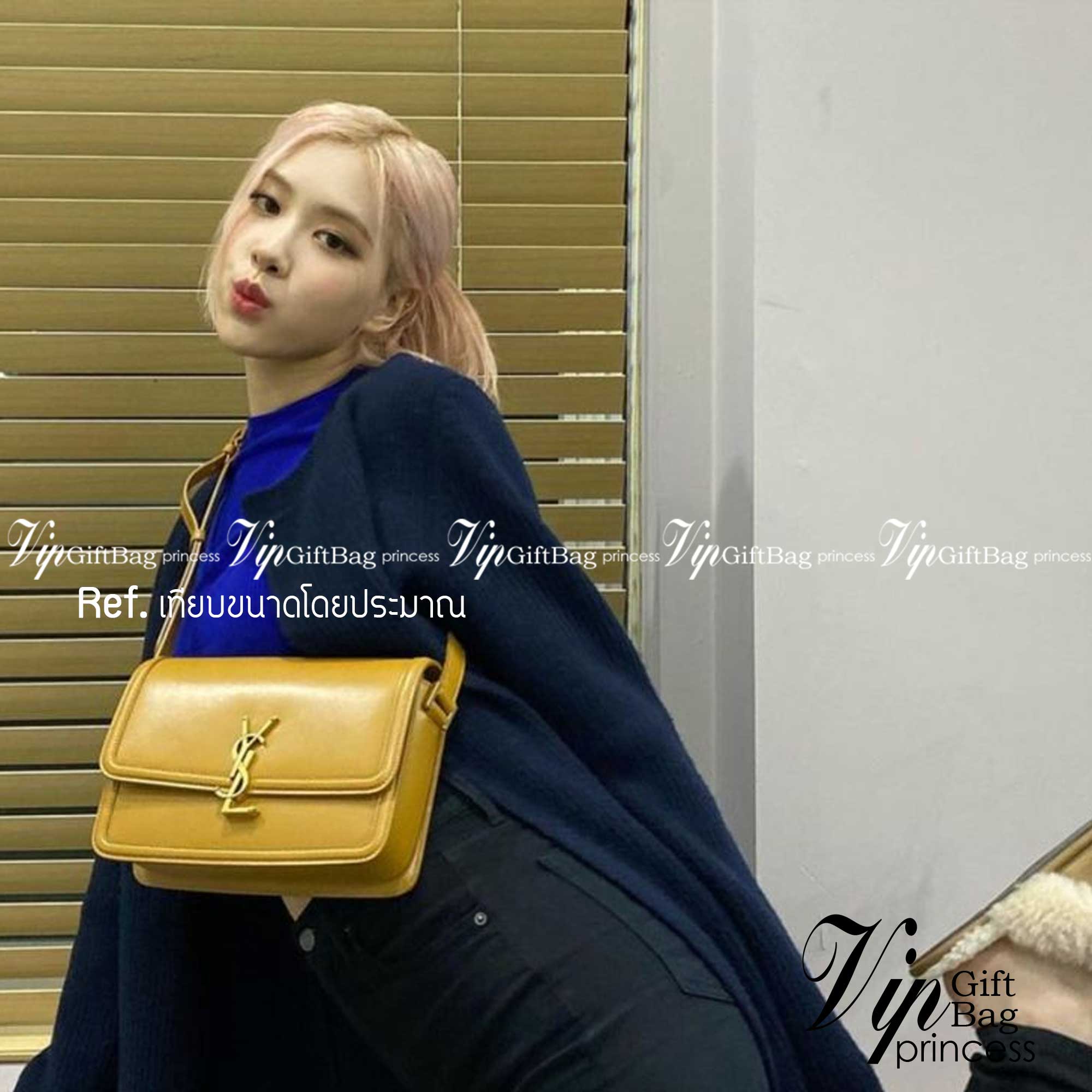 YSL Solferino crossbody bag 19cm คอลเล็คชั่นน้องโรเซ่ ROSE BLACKPINK ที่สุดแห่งความคลาสสิก เกรดออริจินอล หนังสวยมาก กระเป๋าสะพายรุ่นที่สาวๆ ทุกคนควรมีติดตู้ ภาพถ่ายจากงานขายจริง สวยตามรูป ไม่ผิดหวังค่ะ