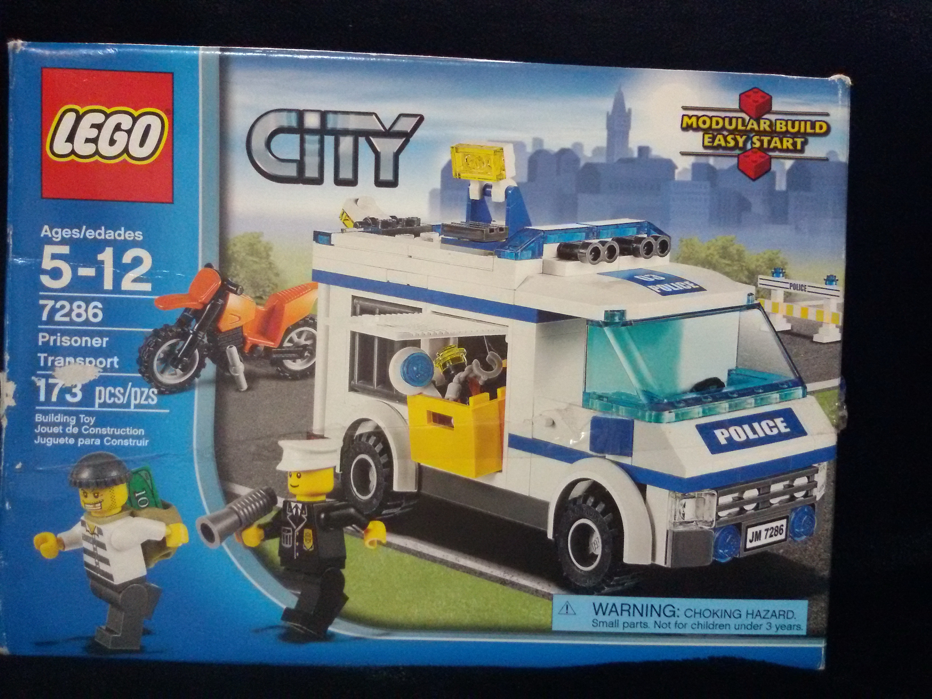 Lego City-Prisoner Transport (173 pcs) มือสองสภาพดีค่ะ