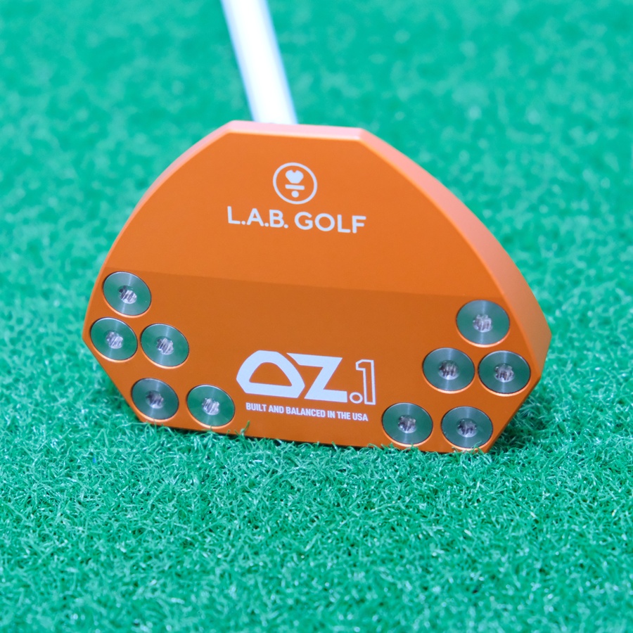 LAB GOLF OZ.1 ORANGE PUTTER 35 INCH PUTTER 35" 69* ACCRA GRAPHITE OZ 1 + HEADCOVER