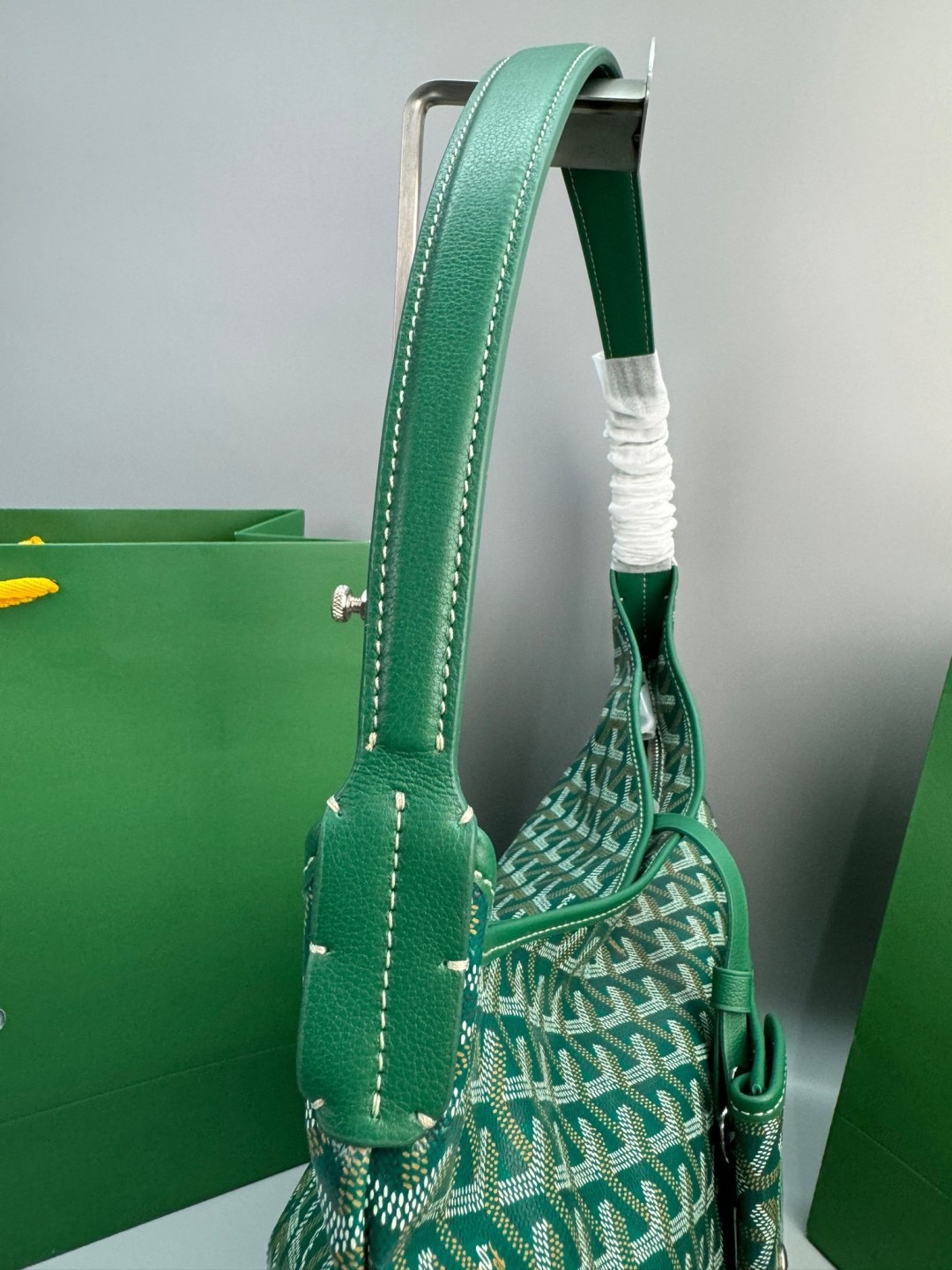 GOYARD Boheme Hobo Heart Shape Bag / GOYARD Tote Bag กระเป๋าทรงโท้ทใบใหญ่ หนังแท้สวยเป๊ะ เกรดท็อปออริ สลับแท้ 1:1 เกรดดีสุด ใช้ต่างประเทศได้ ผ่านทุก ตม.