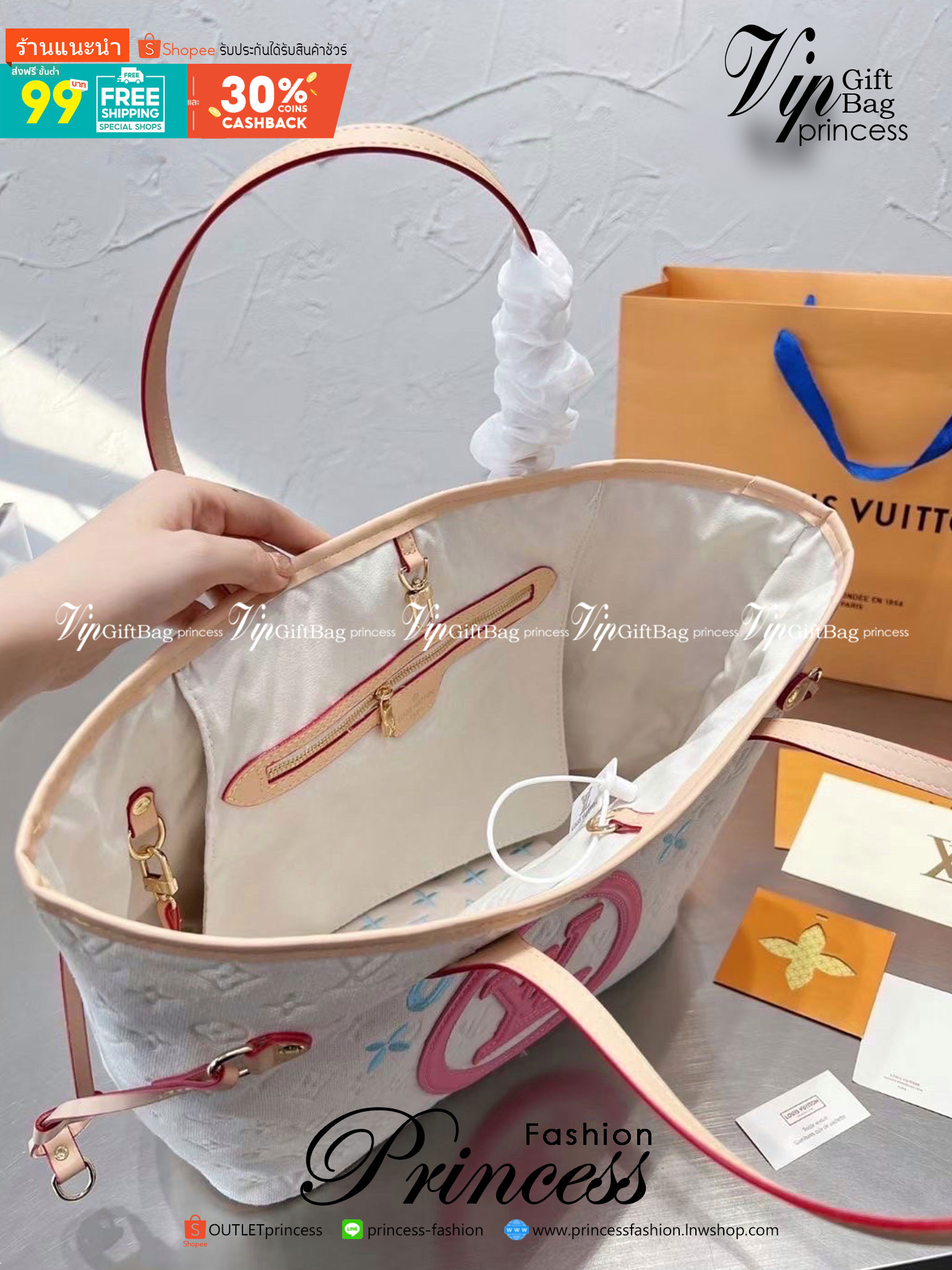 LV Tote Bag / LV Hawaii Summer Bag กระเป๋าสะพายทรงโท้ท มาพร้อมใบเล็กน่ารัก วัสดุหนังแคนวาสปั้มลายโมโนแกรม รุ่นลิมิเตด ฮอตสุดเเล้วซิส ได้ทุกลุค เกรดงานสวย น่ารักมากๆ งานชนชอป ใช้ได้ Everyday Look เลยค่า