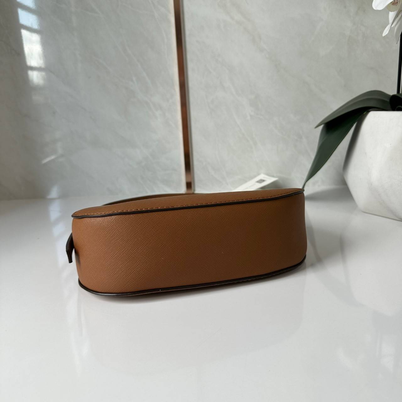 TORY BURCH EMERSON ZIP SHOULDER BAG 137416 / TORY BAG พร้อมส่ง 3 สี กระเป๋าสะพายไหล่ / คล้องแขน หนังซาเฟียโน่ ทนทาน